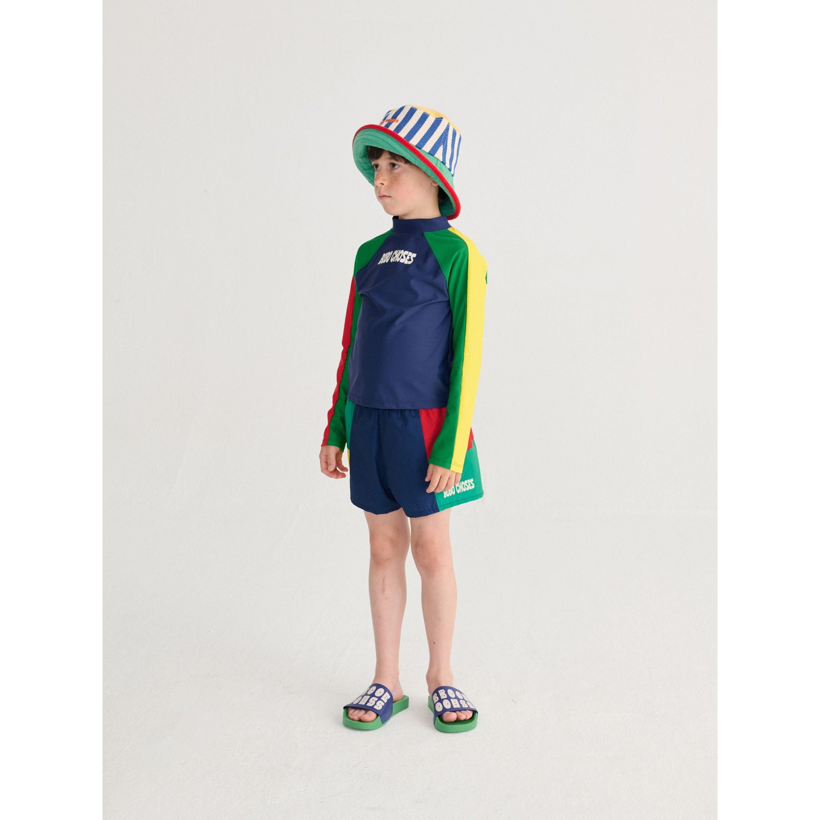 Bobo Choses Striped Bucket Hat