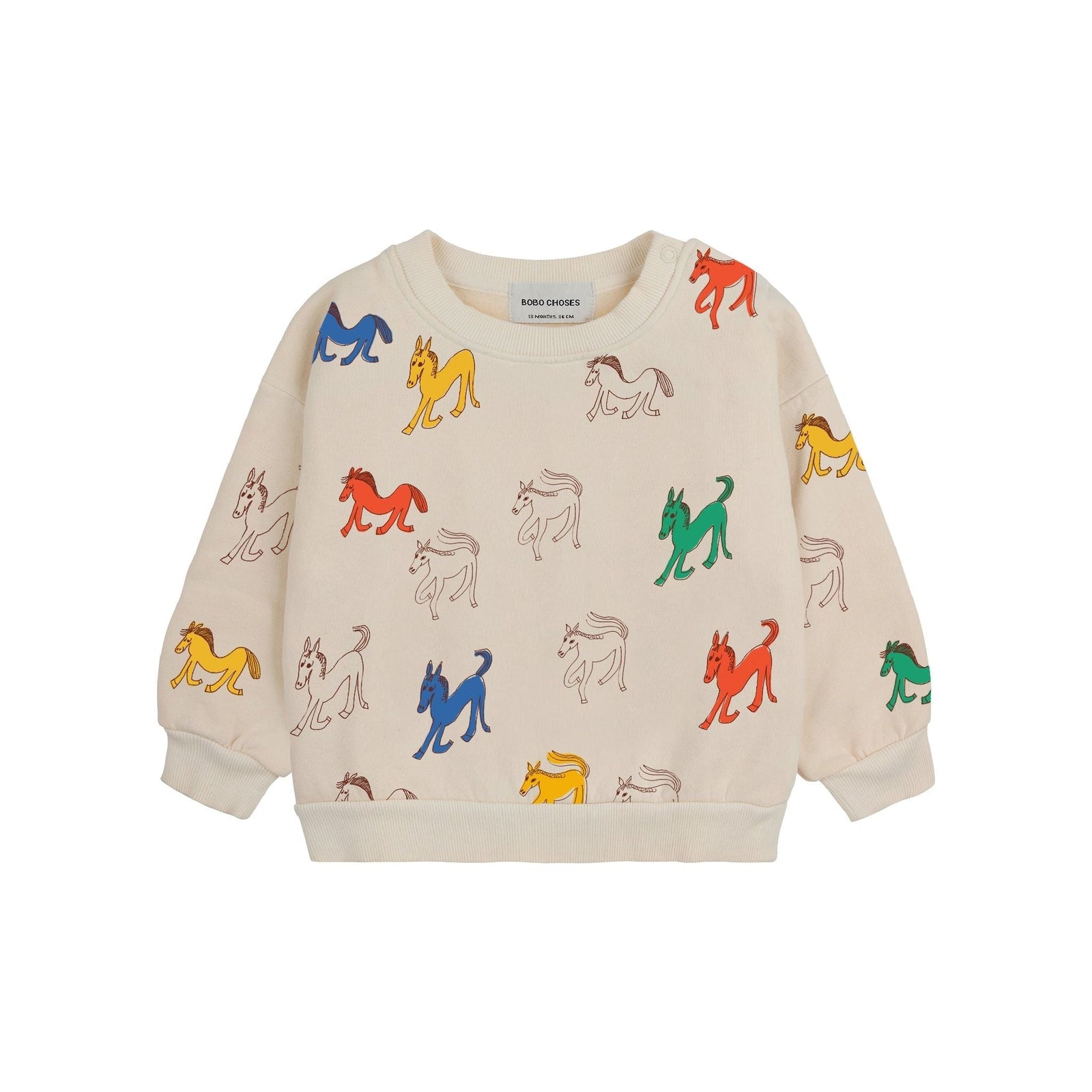 Baby Wonder Horse All Over Sweatshirt