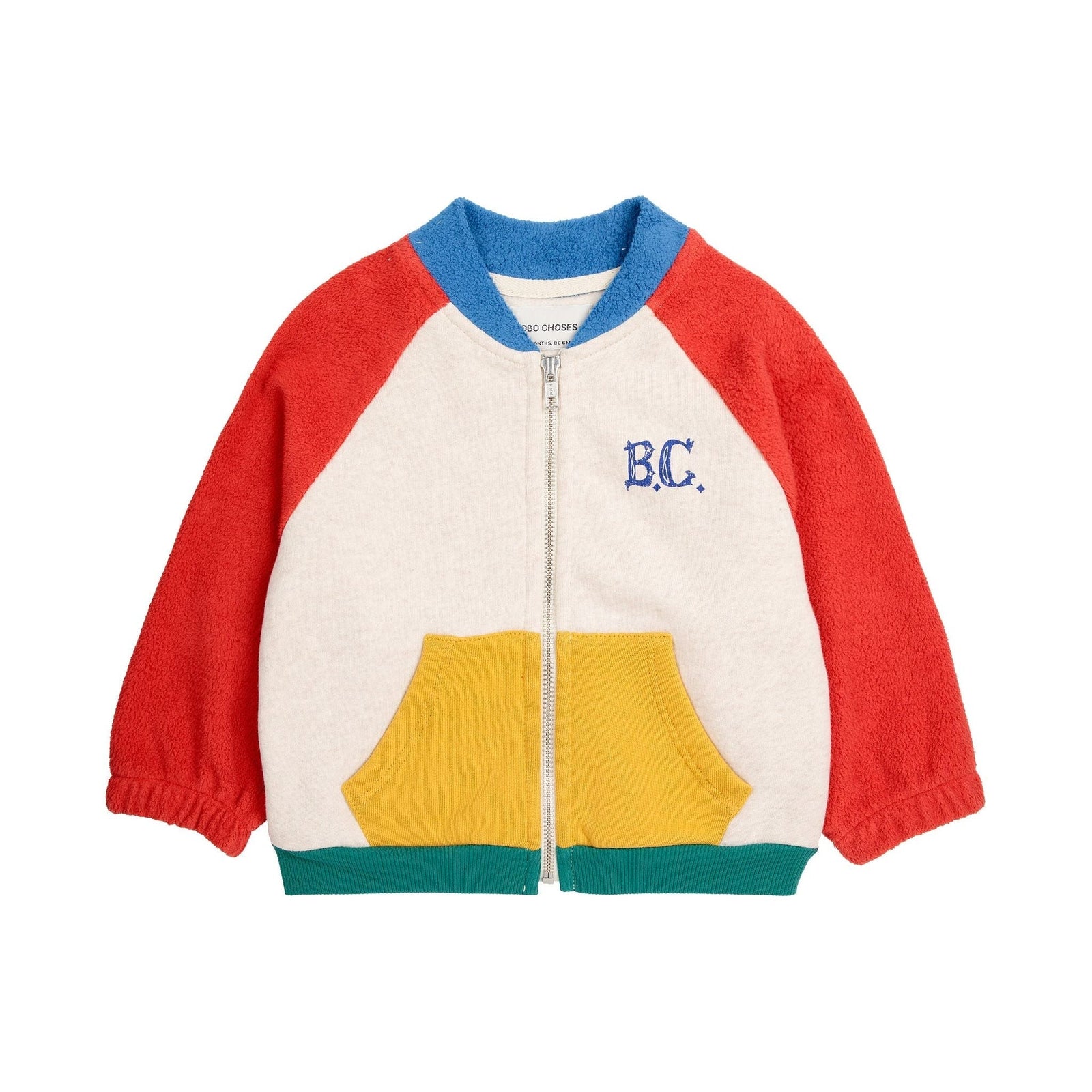 Baby B.C Color Block Zipped Sweatshirt