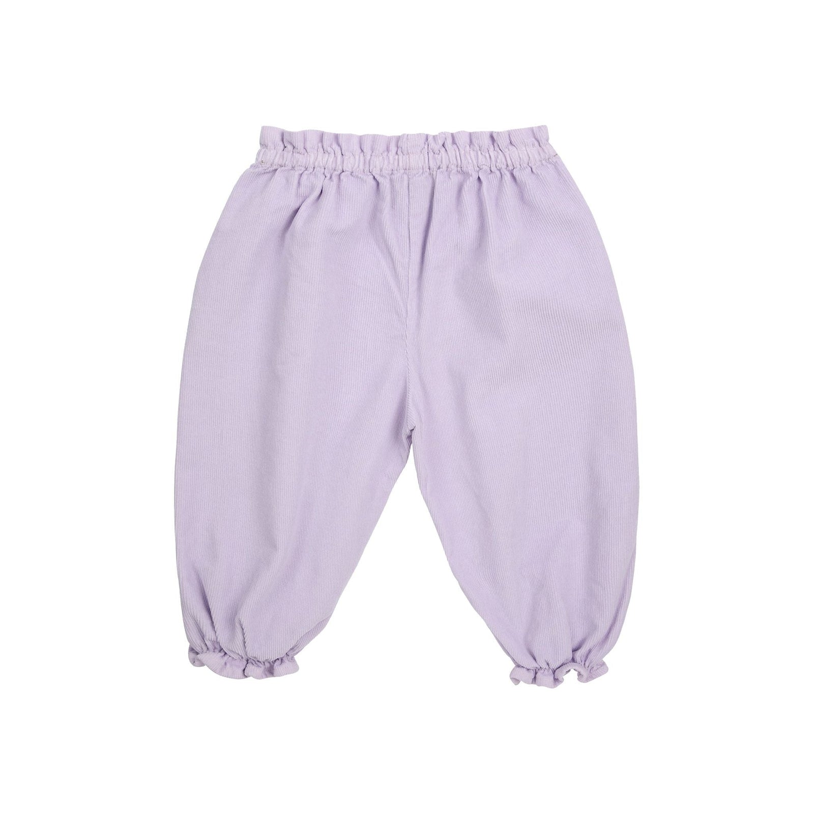 Baby Pansy Flowers Woven Paperbag Pants