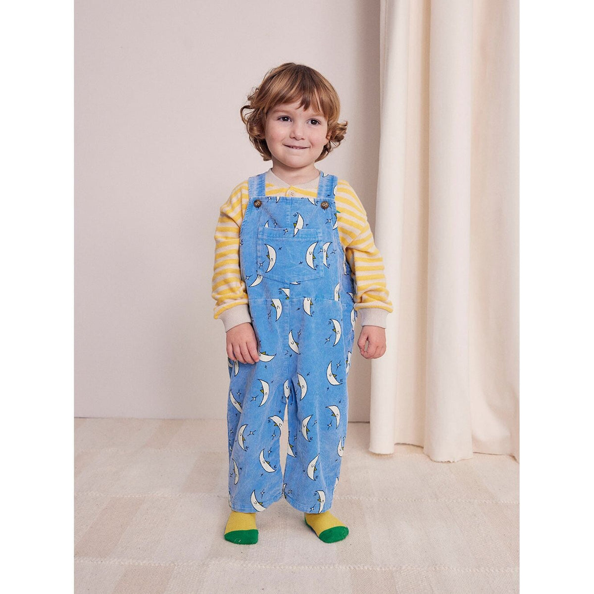 Baby Beneath The Moon Micro Corduroy Dungaree