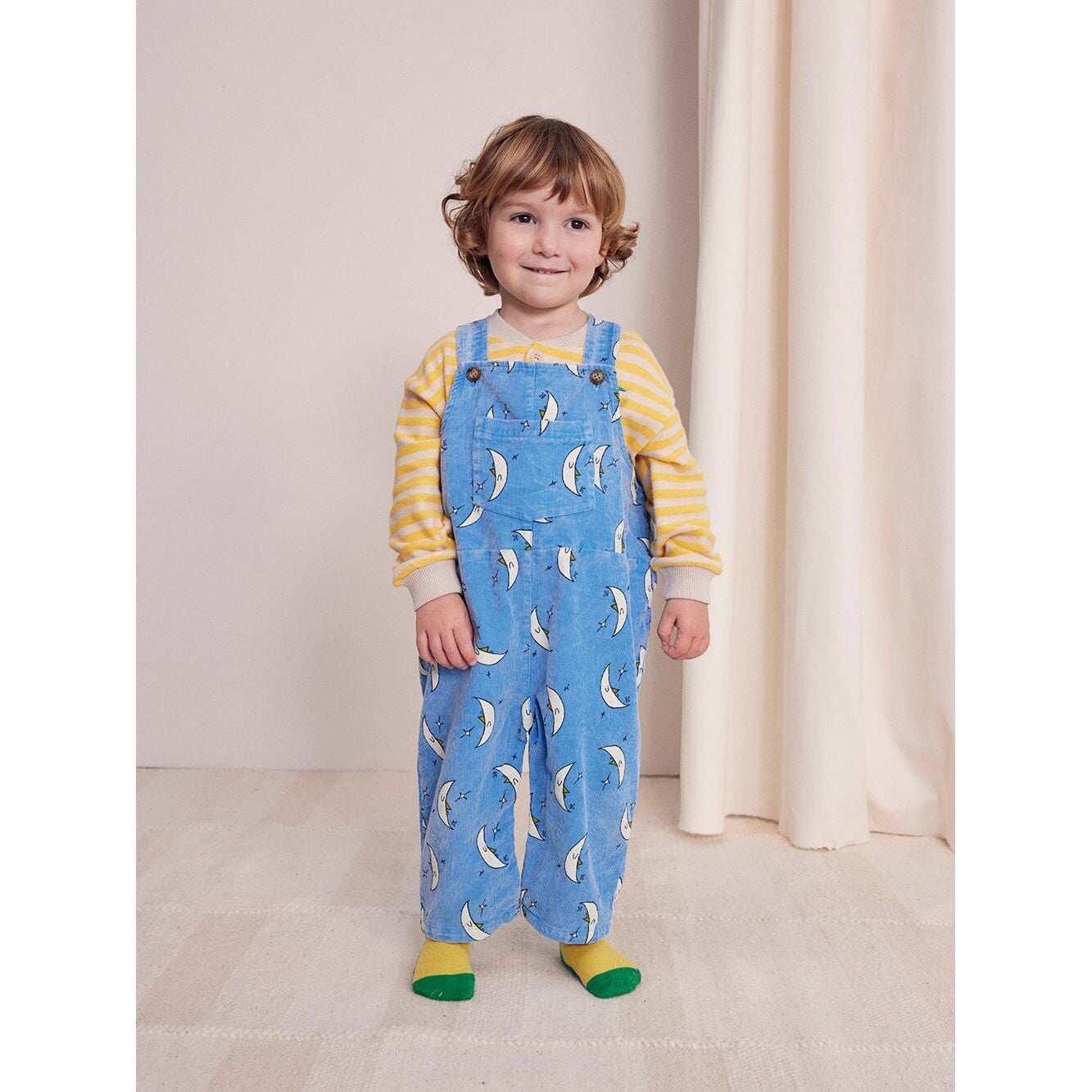 Baby Beneath The Moon Micro Corduroy Dungaree
