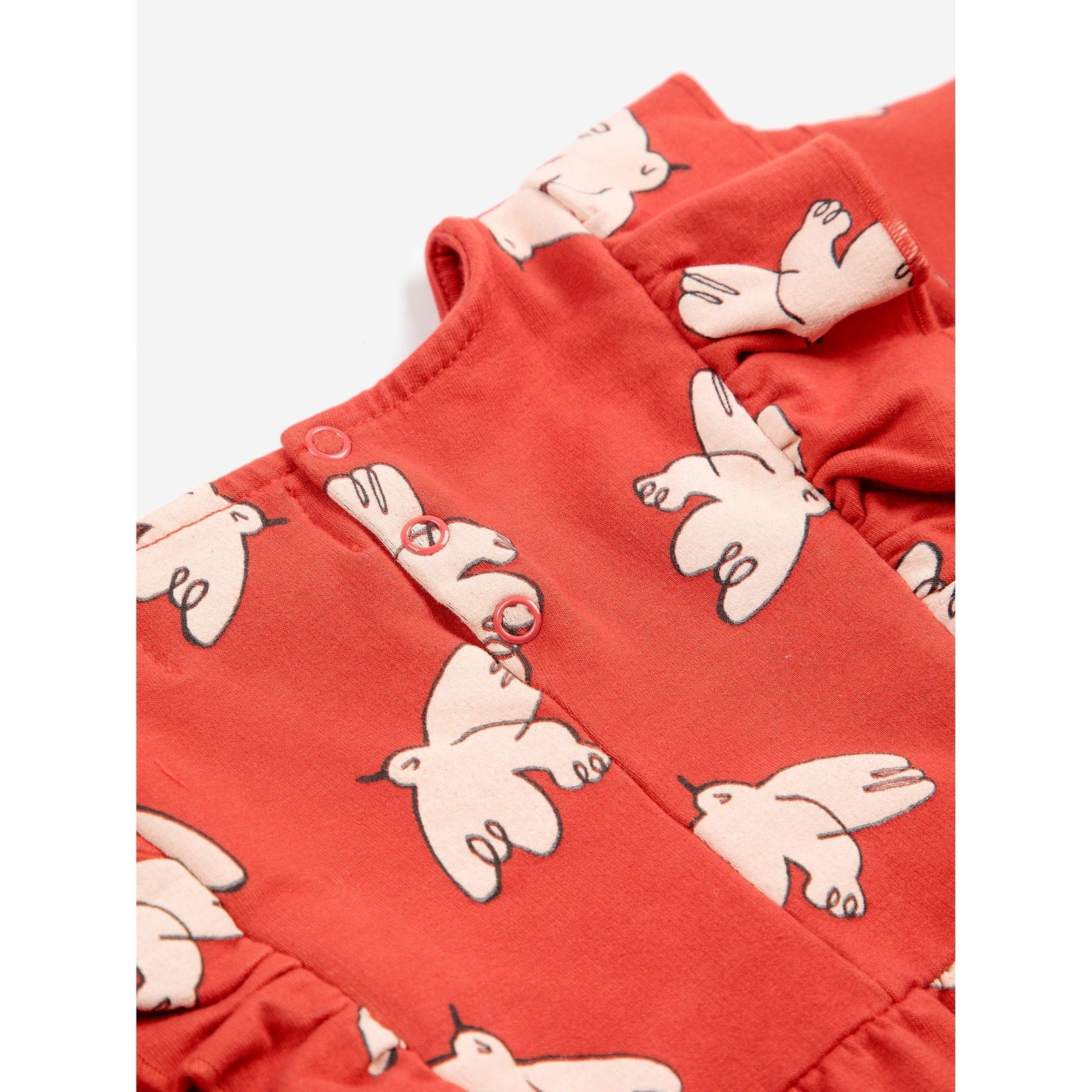 Baby Freedom Bird All Over Ruffle Dress