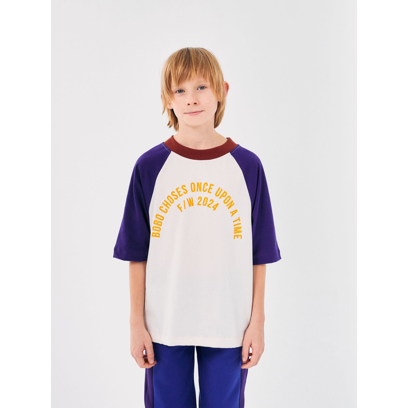 Bobo Circle Ranglan Sleeves T-Shirt