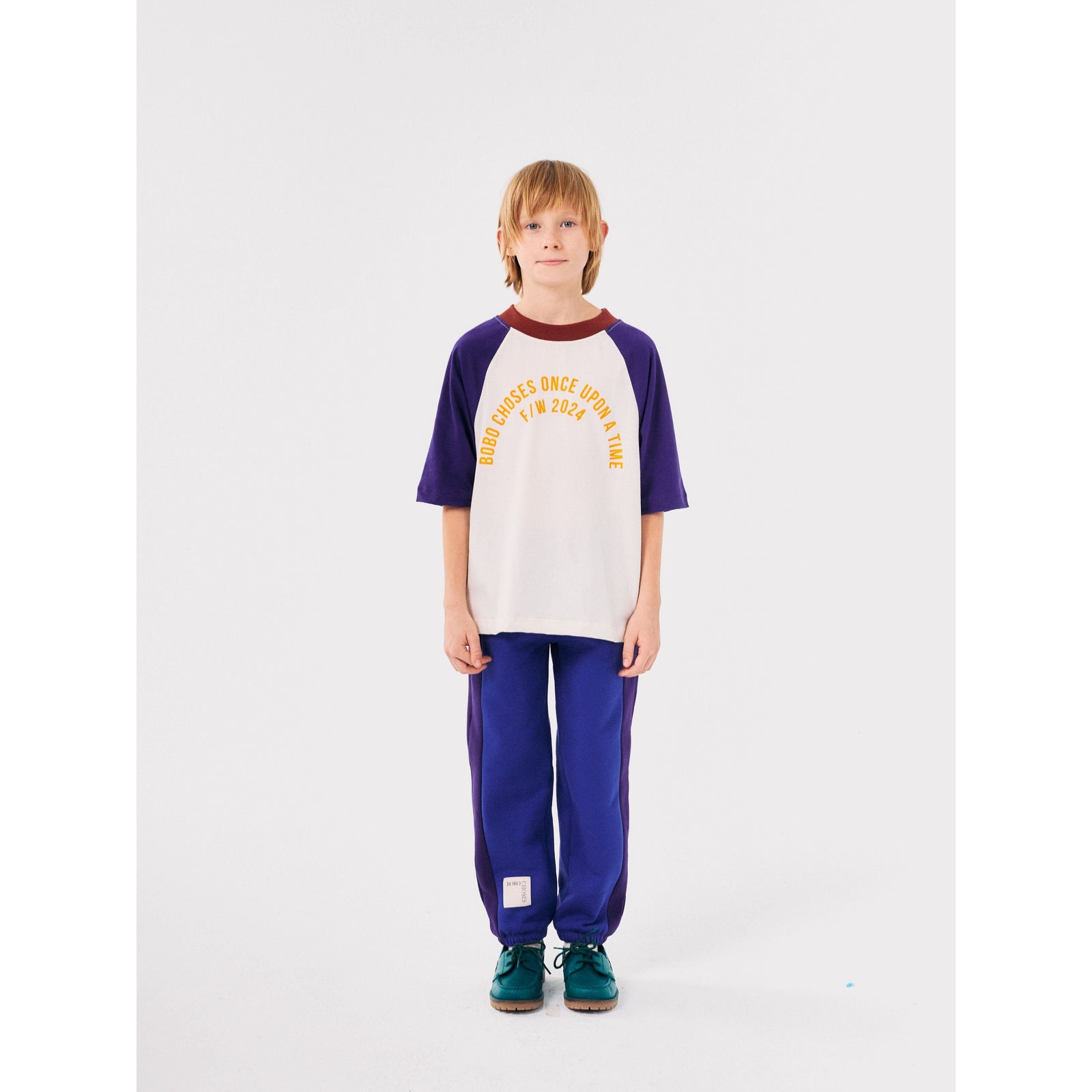 Bobo Circle Ranglan Sleeves T-Shirt