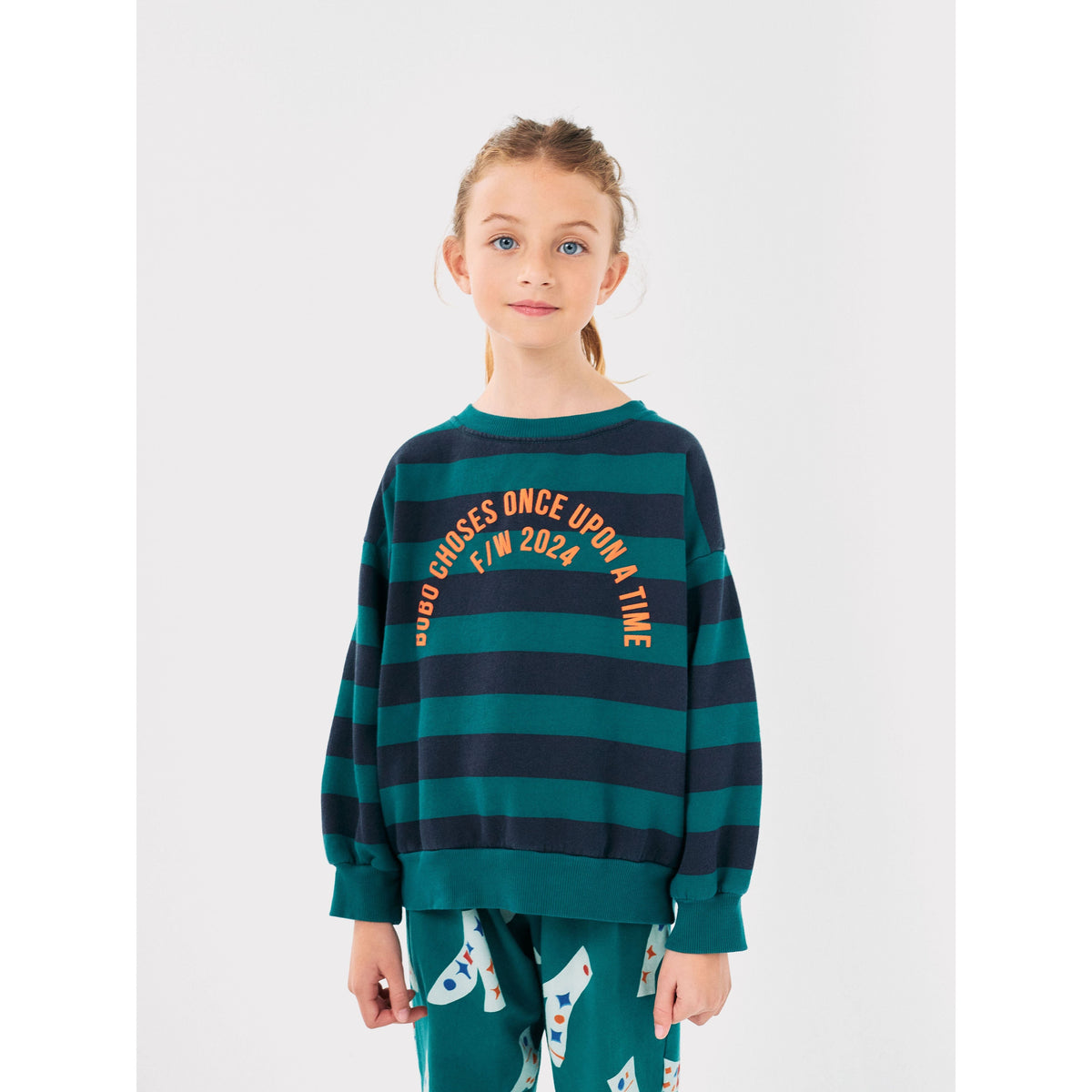 Bobo Circle Stripes Sweatshirt