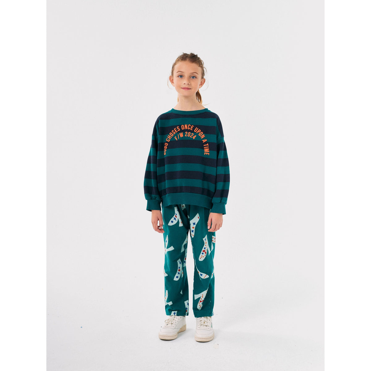 Bobo Circle Stripes Sweatshirt