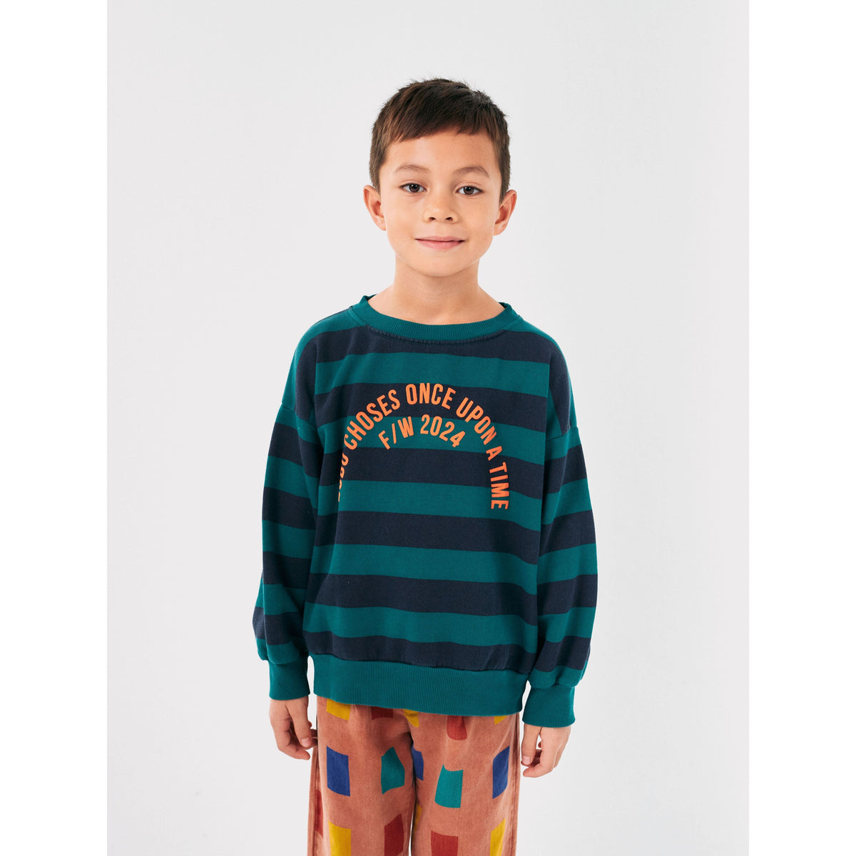Bobo Circle Stripes Sweatshirt