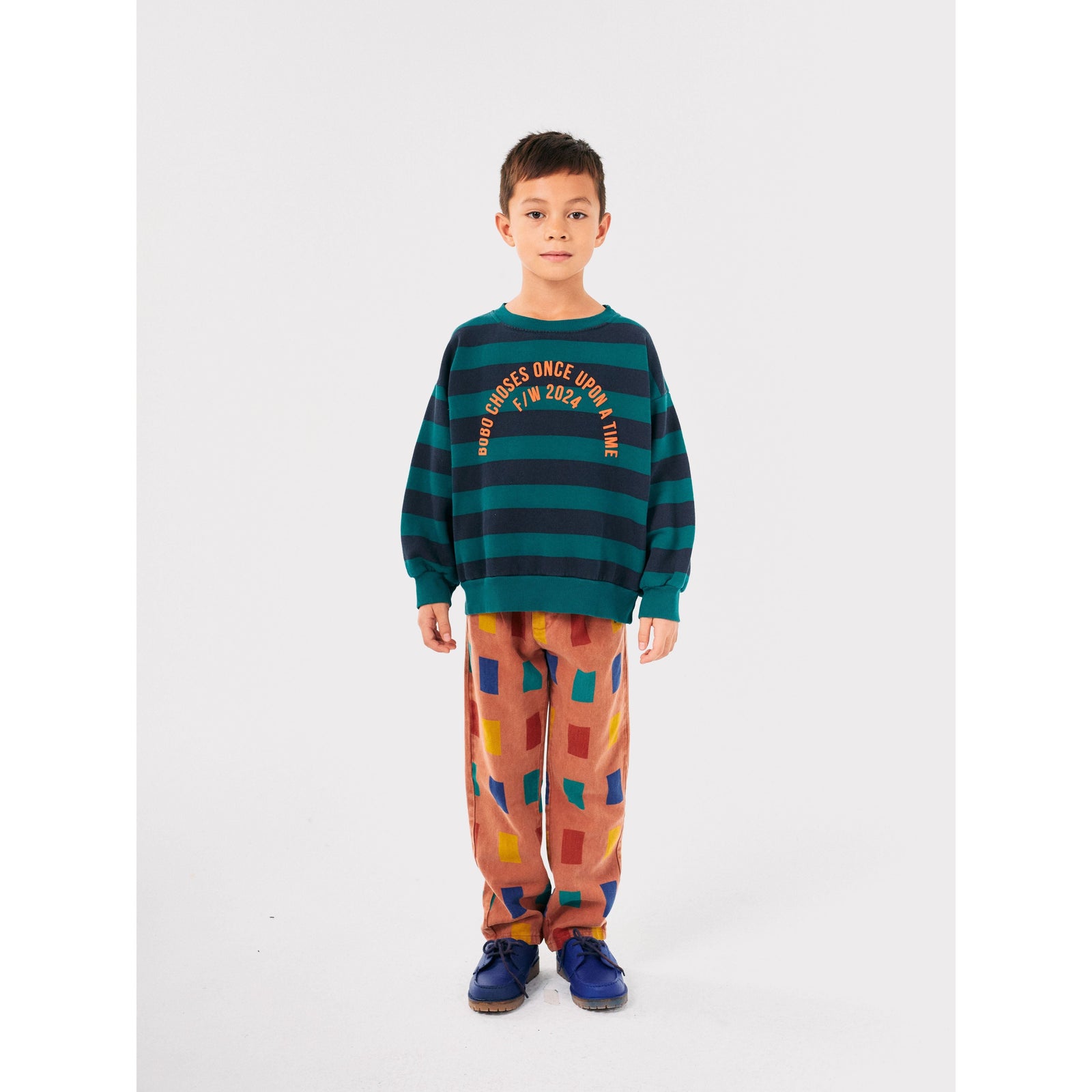 Bobo Circle Stripes Sweatshirt