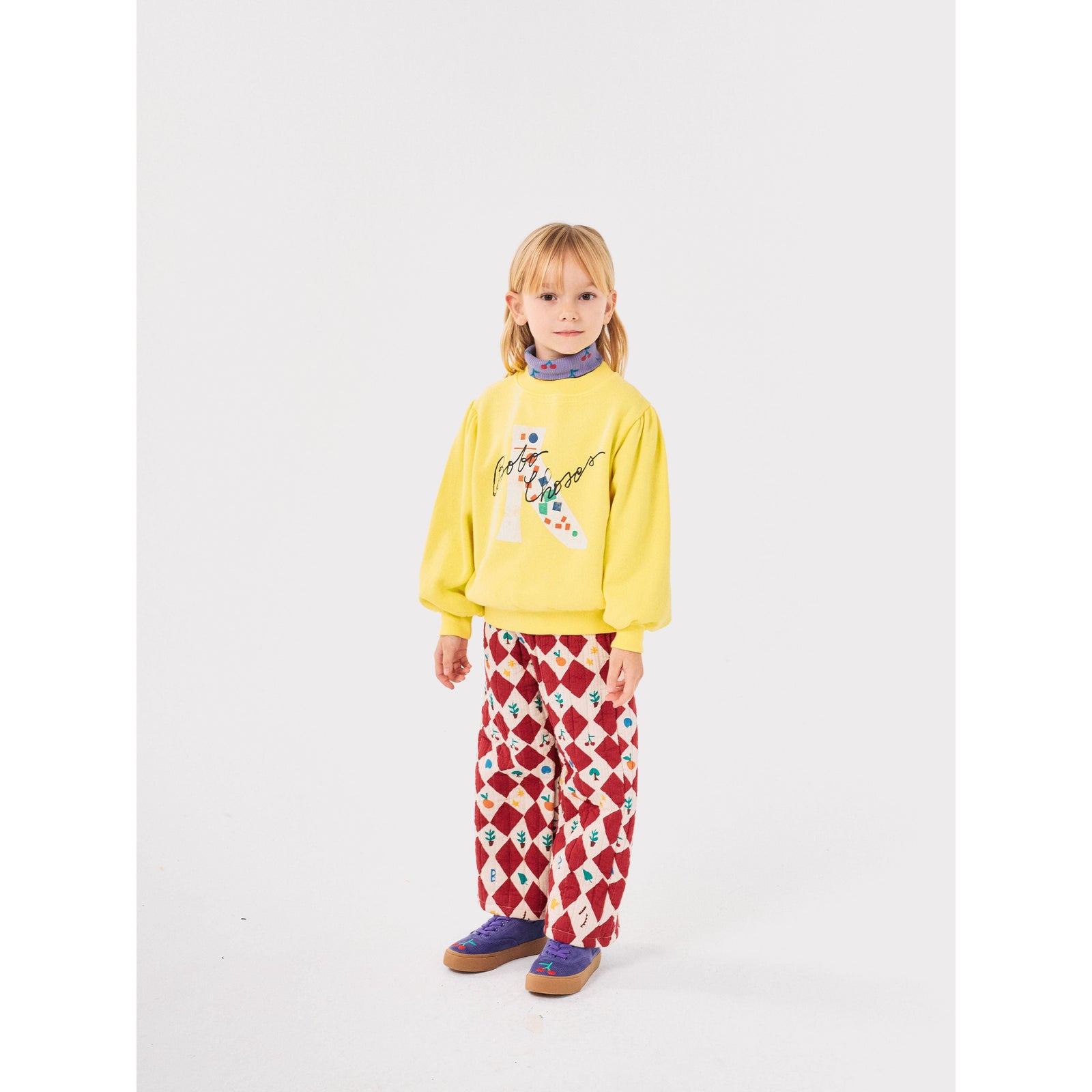 Magic Shoe Balloon Sleeve Sweatshirt