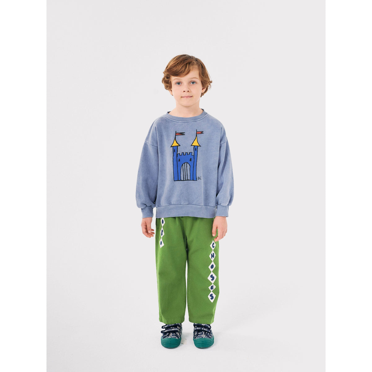 Bobo Choses Diamonds Straight Pants