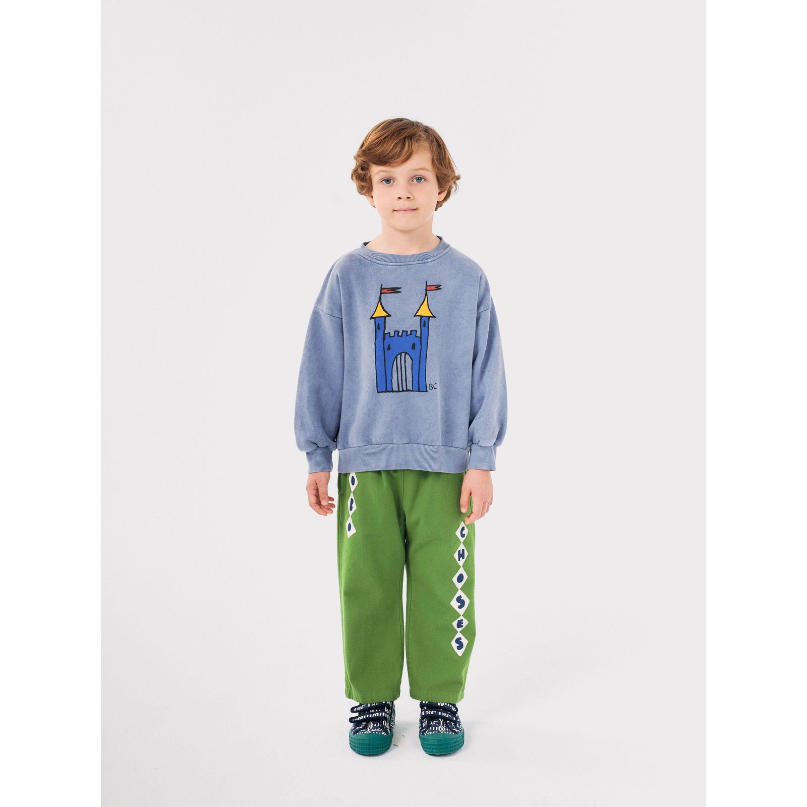 Bobo Choses Diamonds Straight Pants