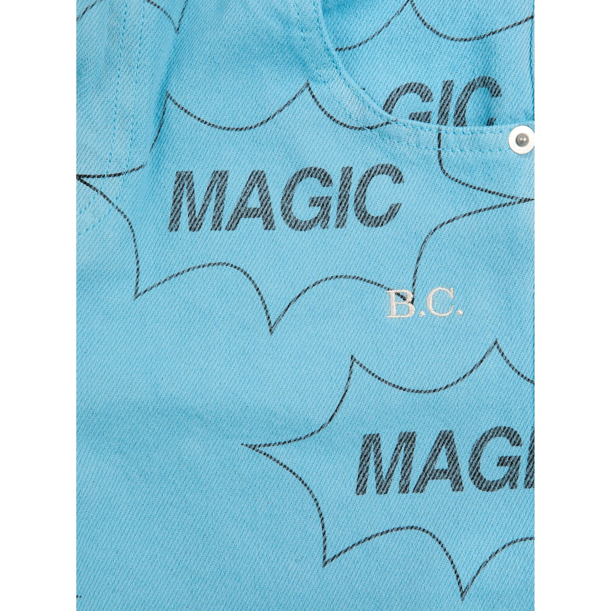 Its Magic All Over Denim Baggy Pants