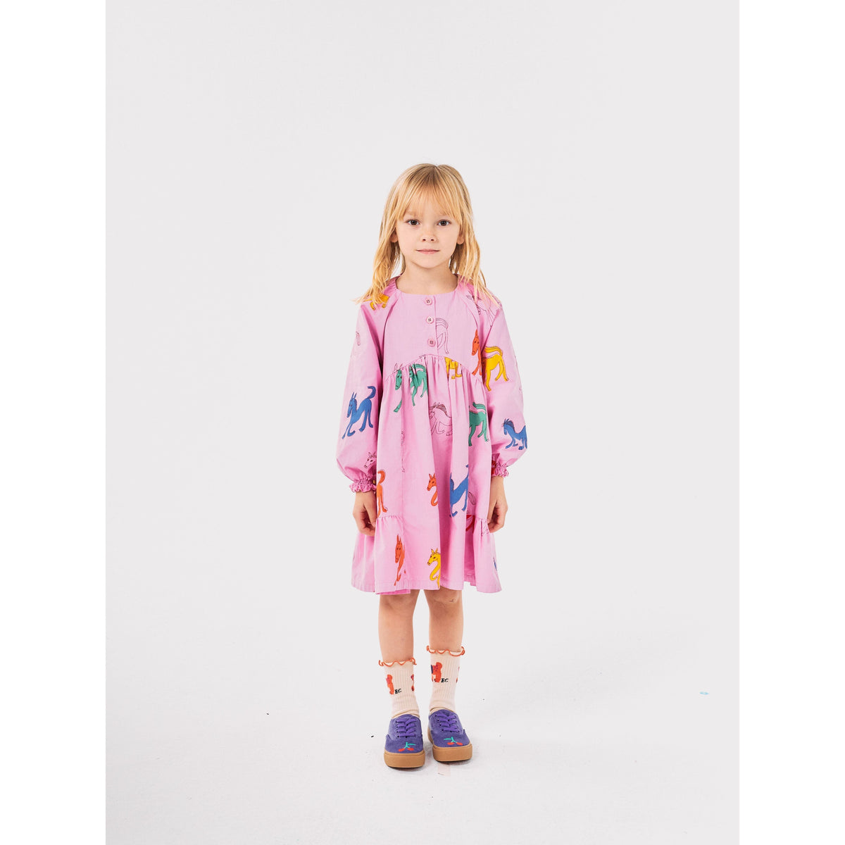 Wonder Horse All Over Woven Dress