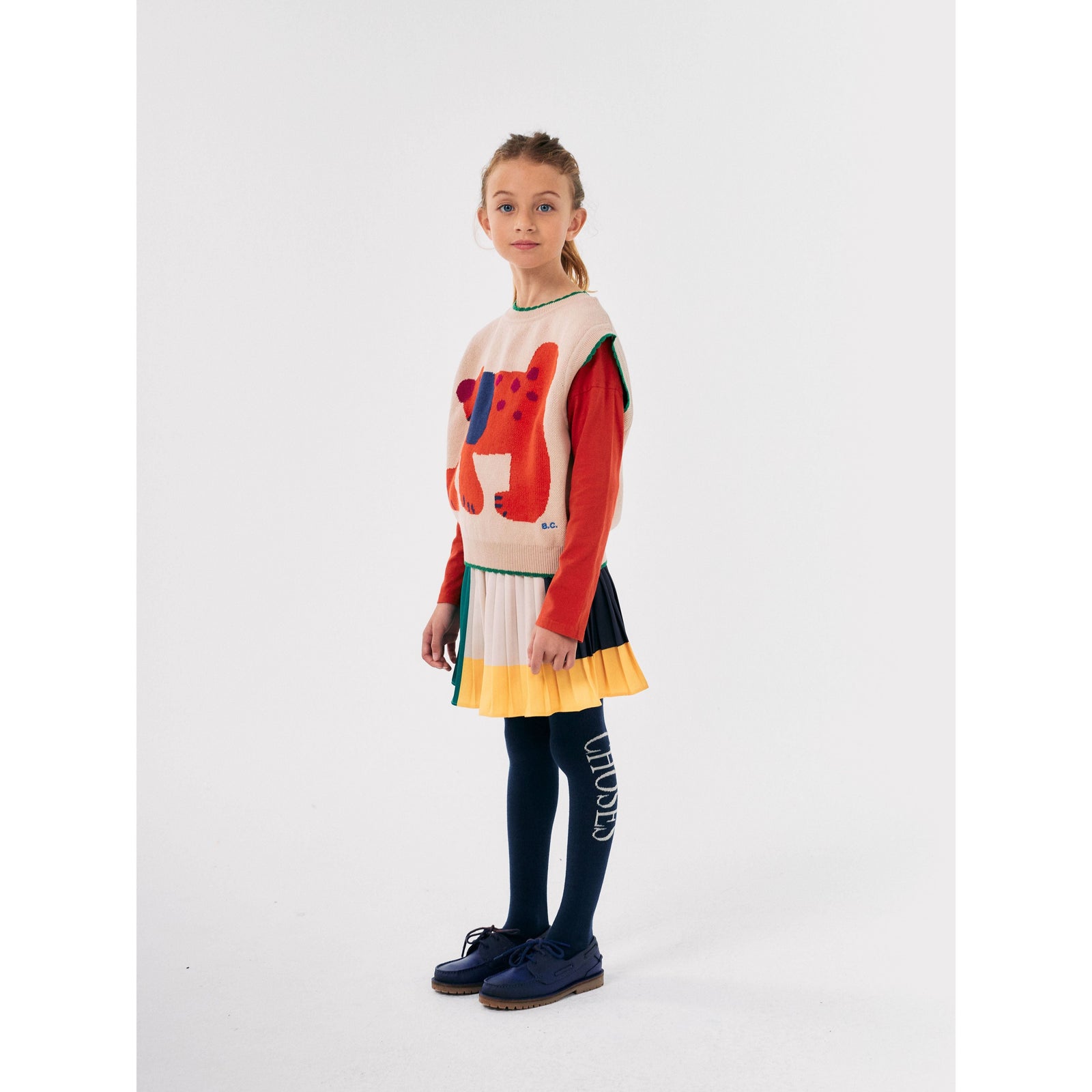 Fairy Dog Jacquard Knitted Vest
