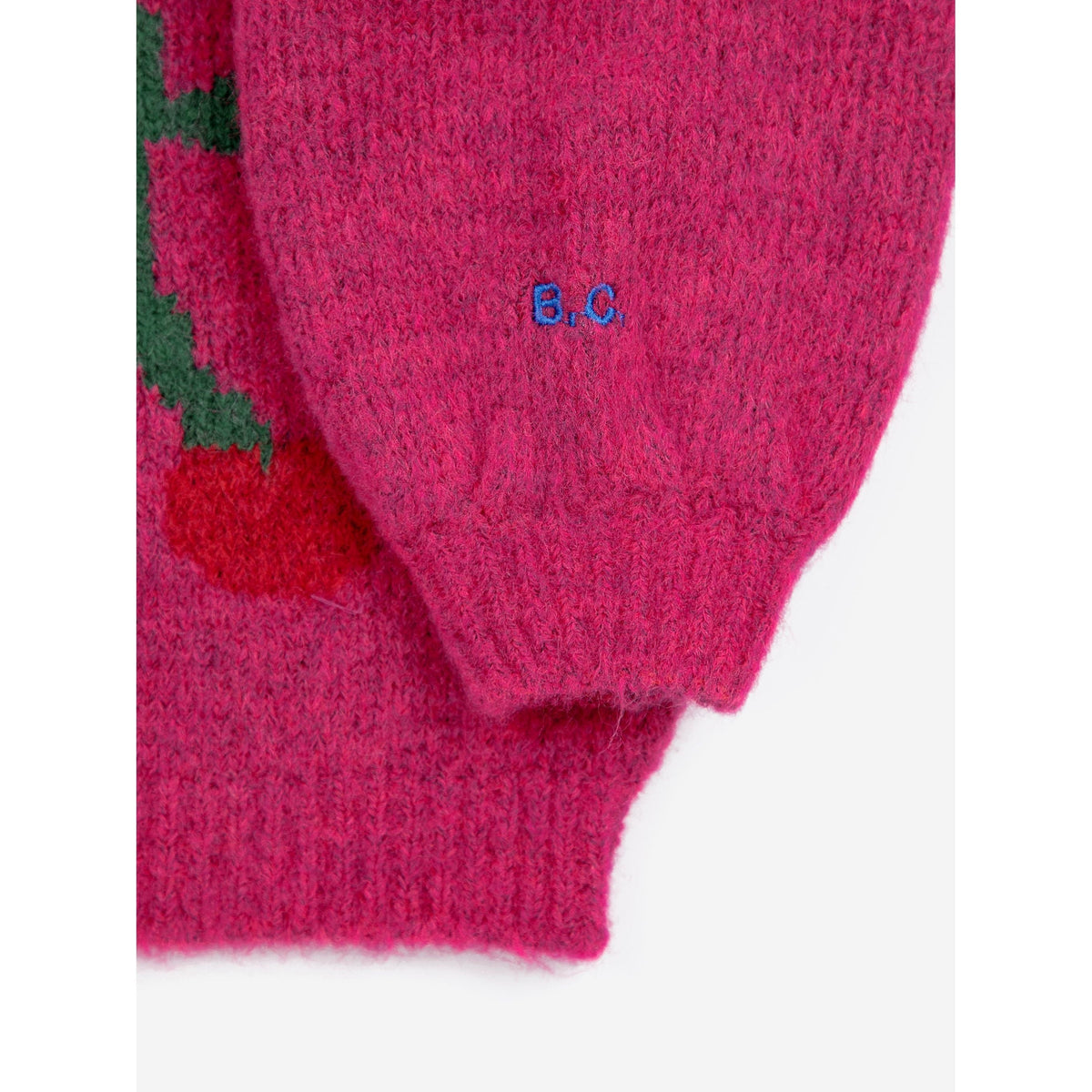 Bobo Cherry Intarsia Cardigan