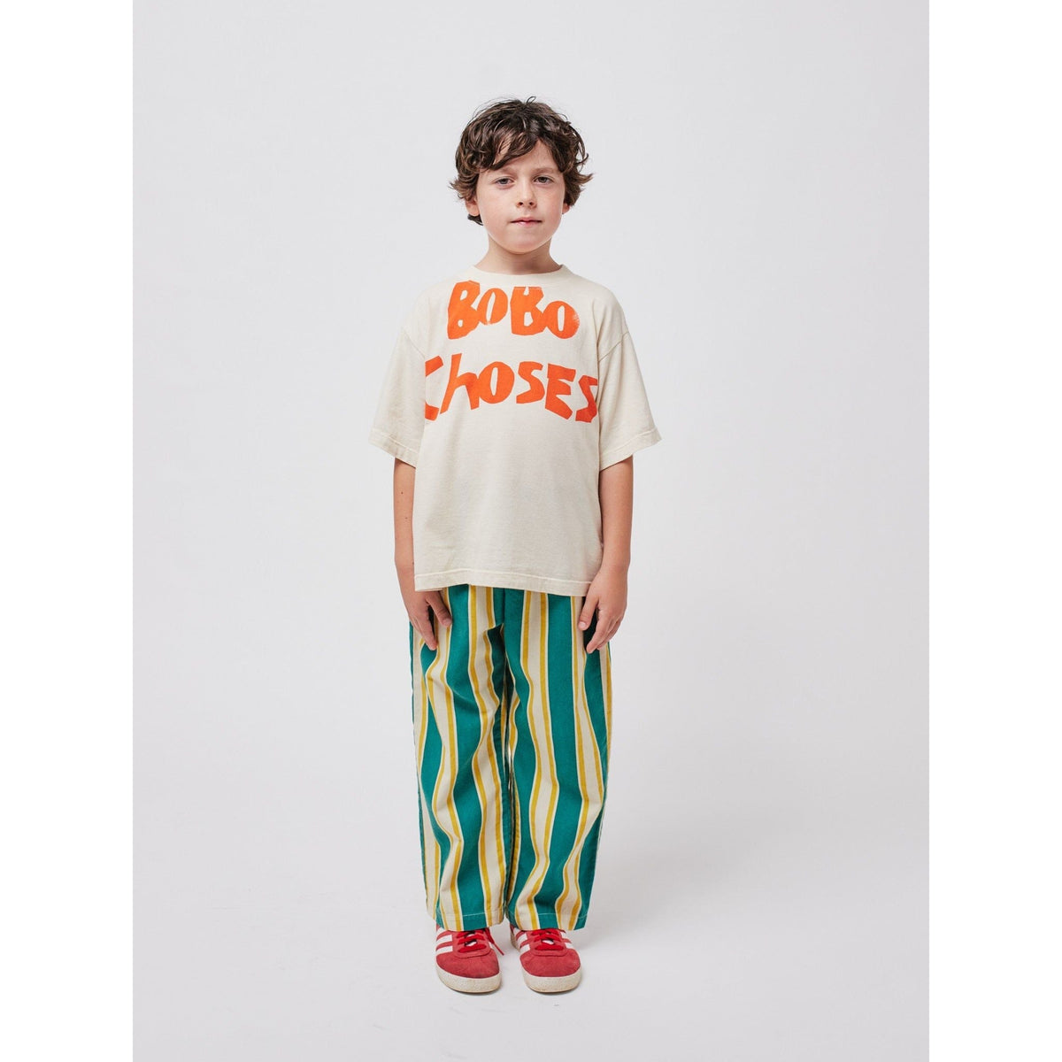 Bobo Choses Stripes Straight Pants