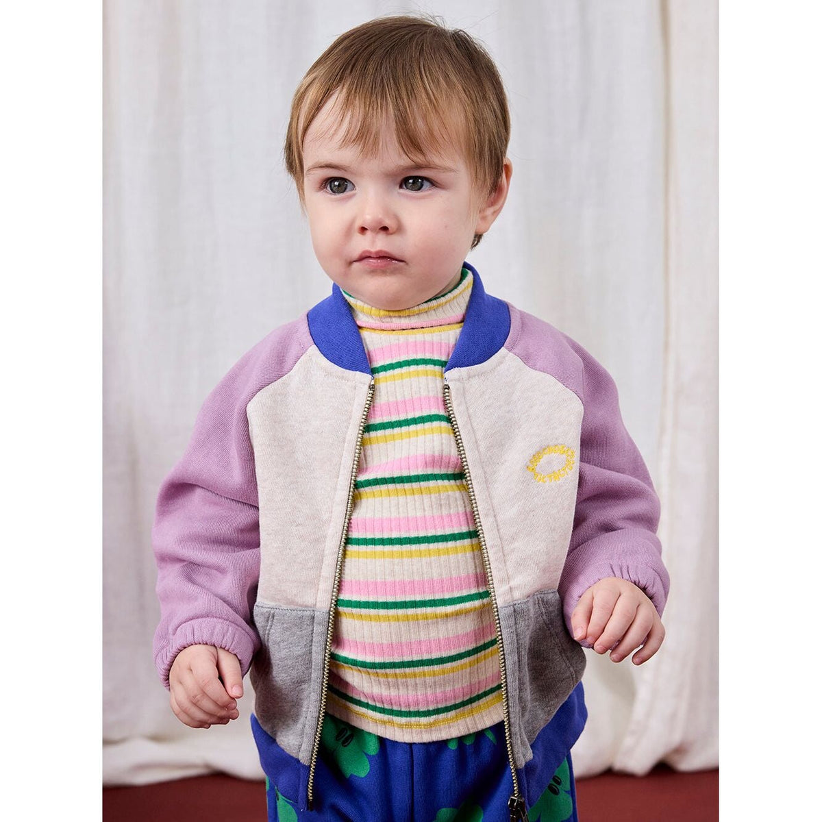 Baby Striped Turtle Neck T-Shirt