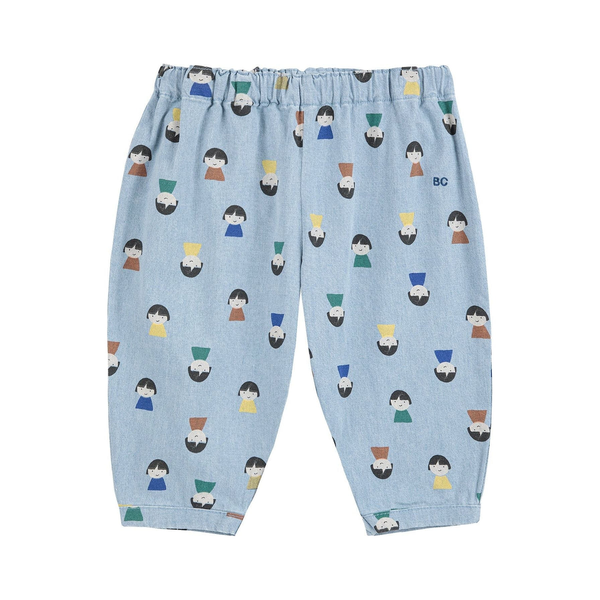 Baby Game Pawns All Over Light Denim Pants
