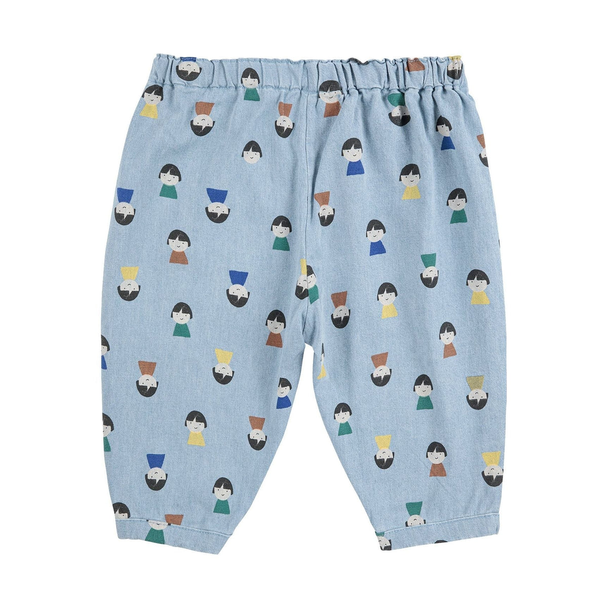 Baby Game Pawns All Over Light Denim Pants