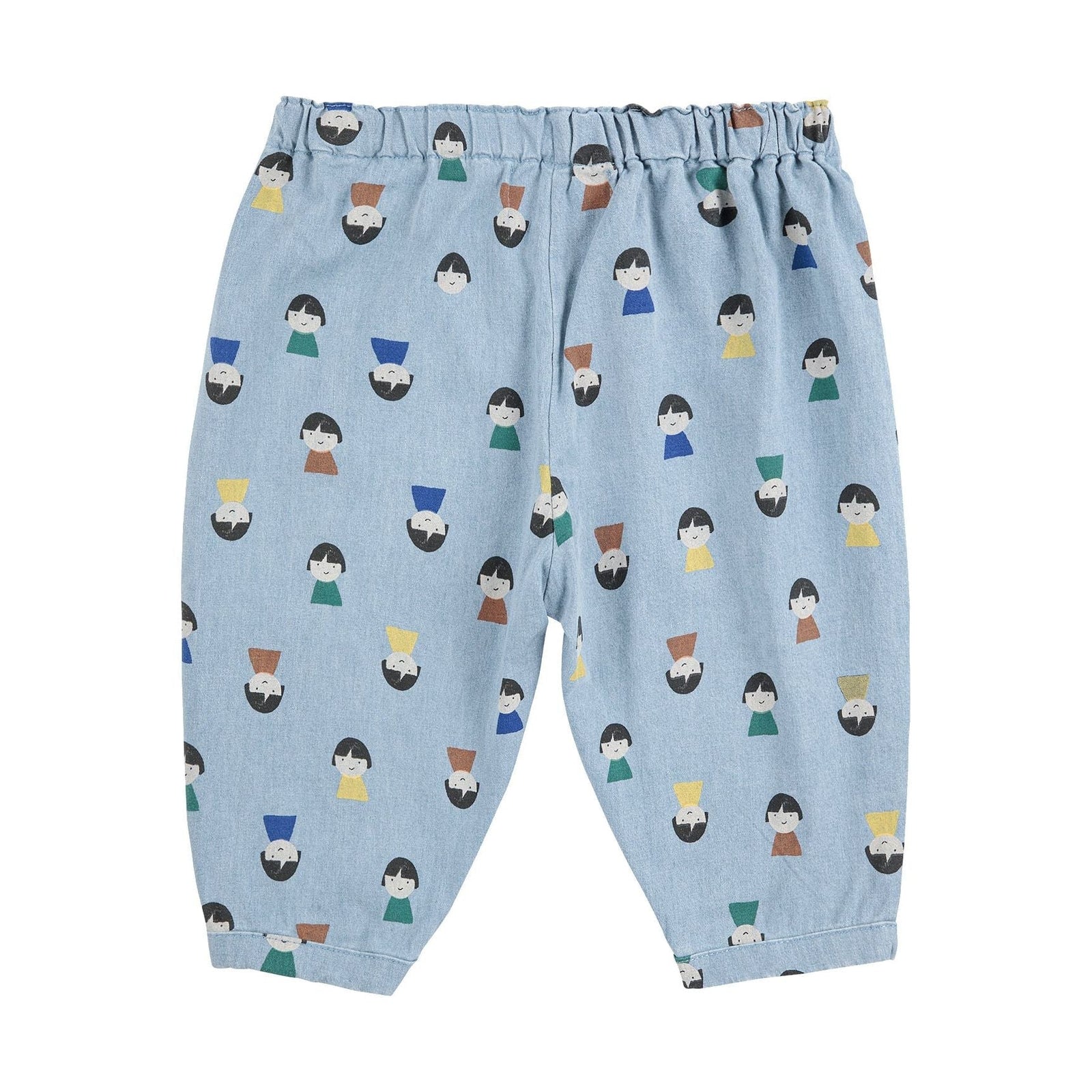 Baby Game Pawns All Over Light Denim Pants