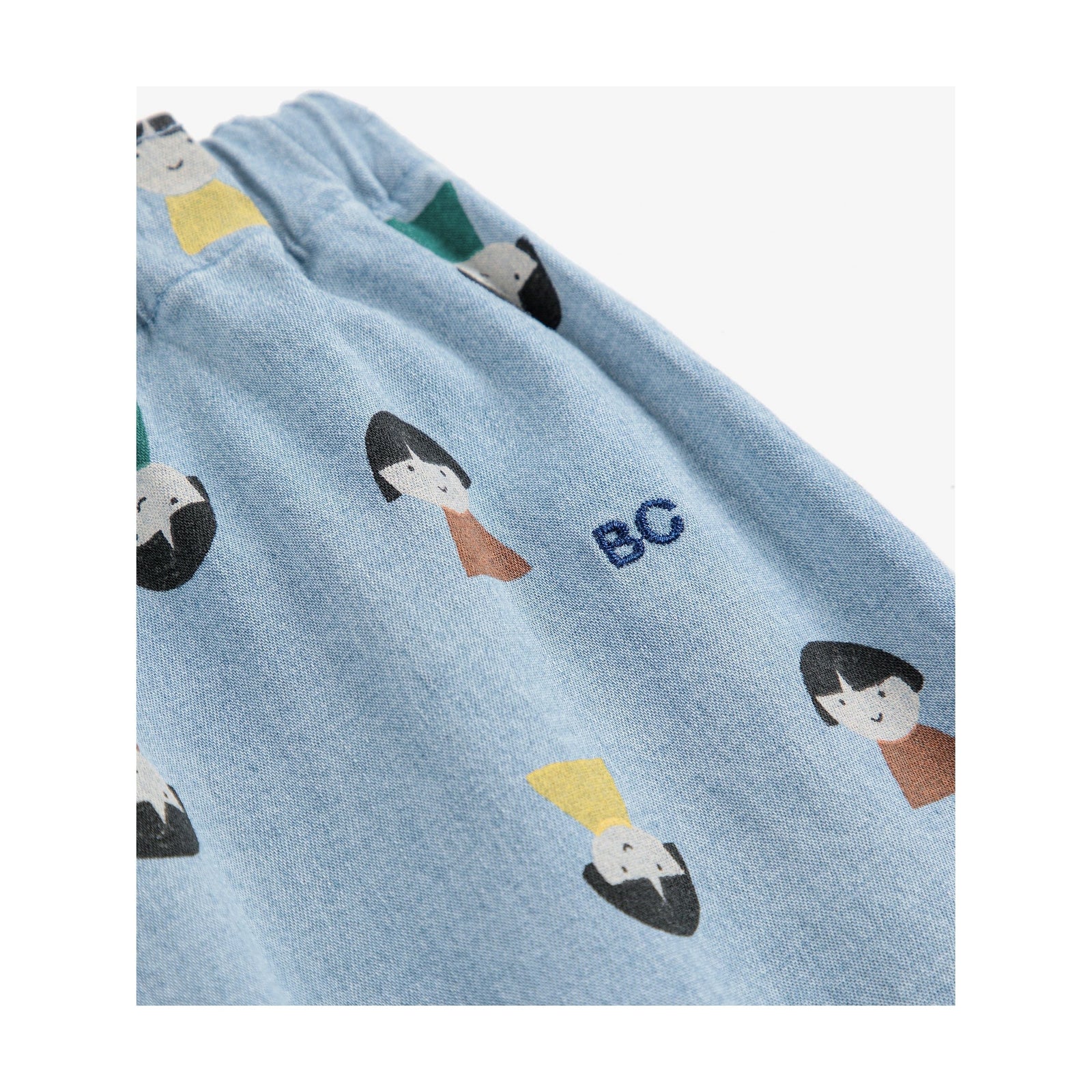 Baby Game Pawns All Over Light Denim Pants