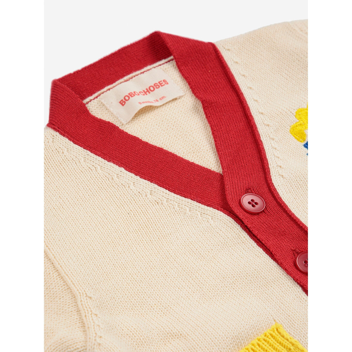 Baby Bobo Choo Choo Color Block Cardigan