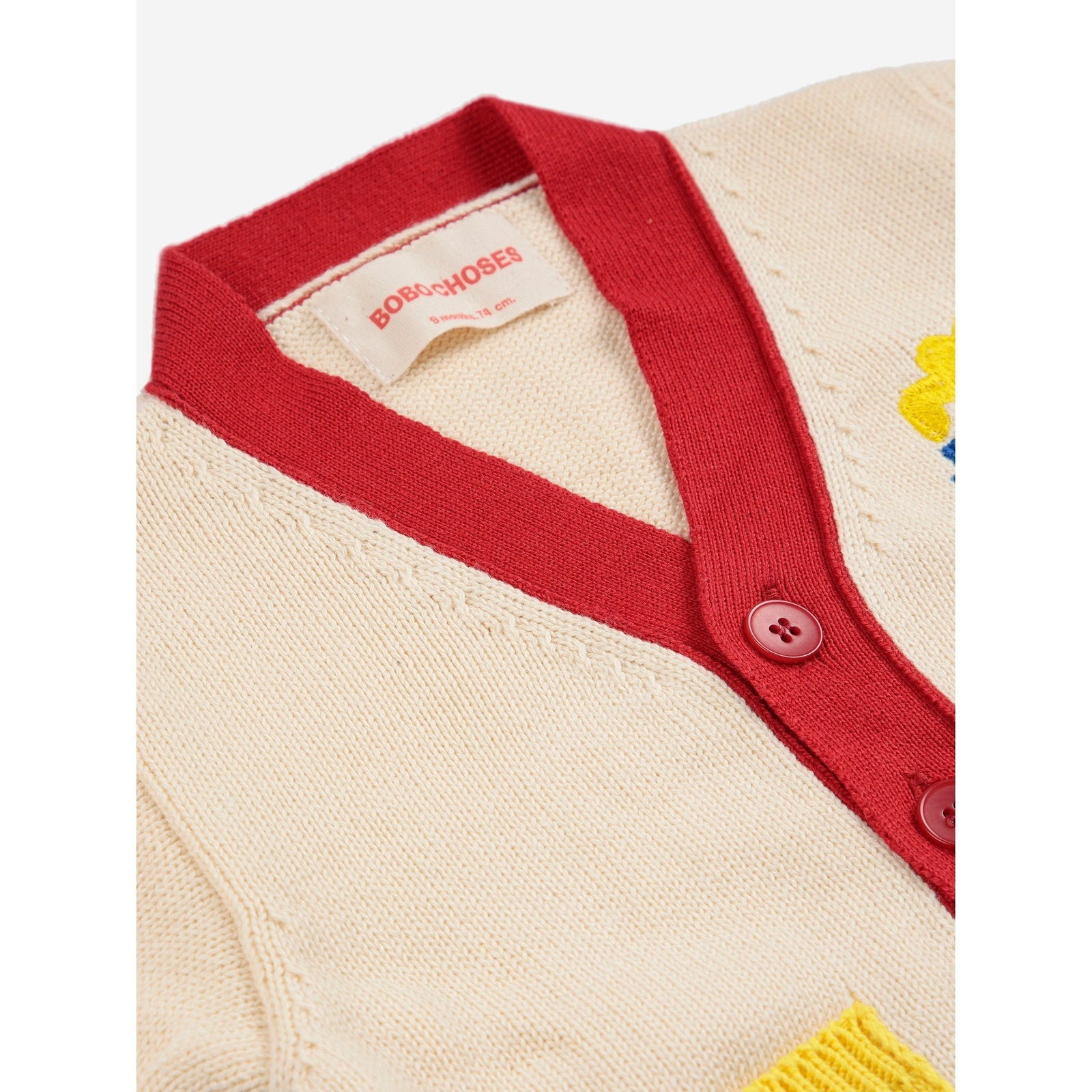 Baby Bobo Choo Choo Color Block Cardigan