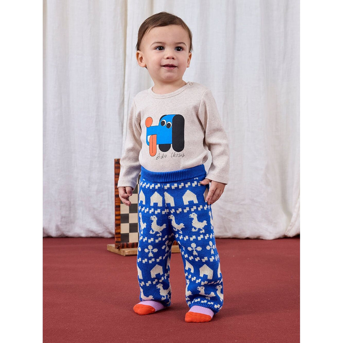 Baby Farm All Over Knitted Pants