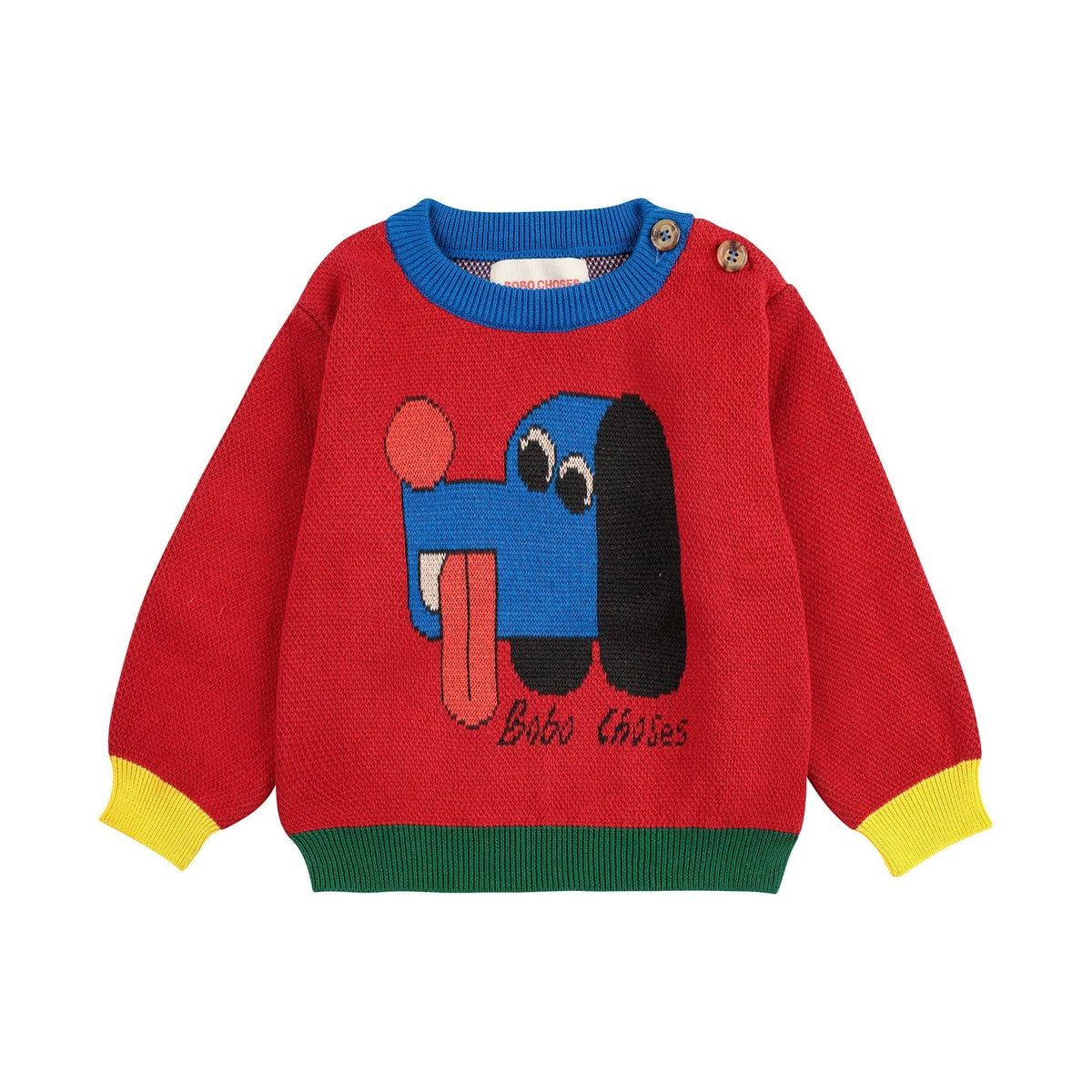Baby Doggy Mate Jacquard Jumper