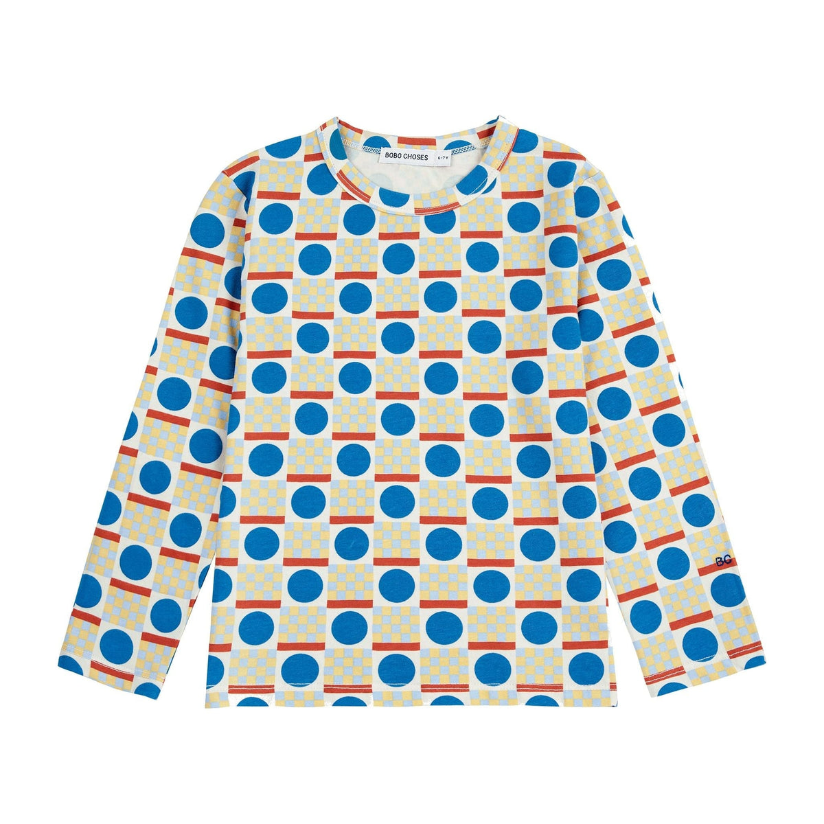 Geometric Scacs All Over T-Shirt