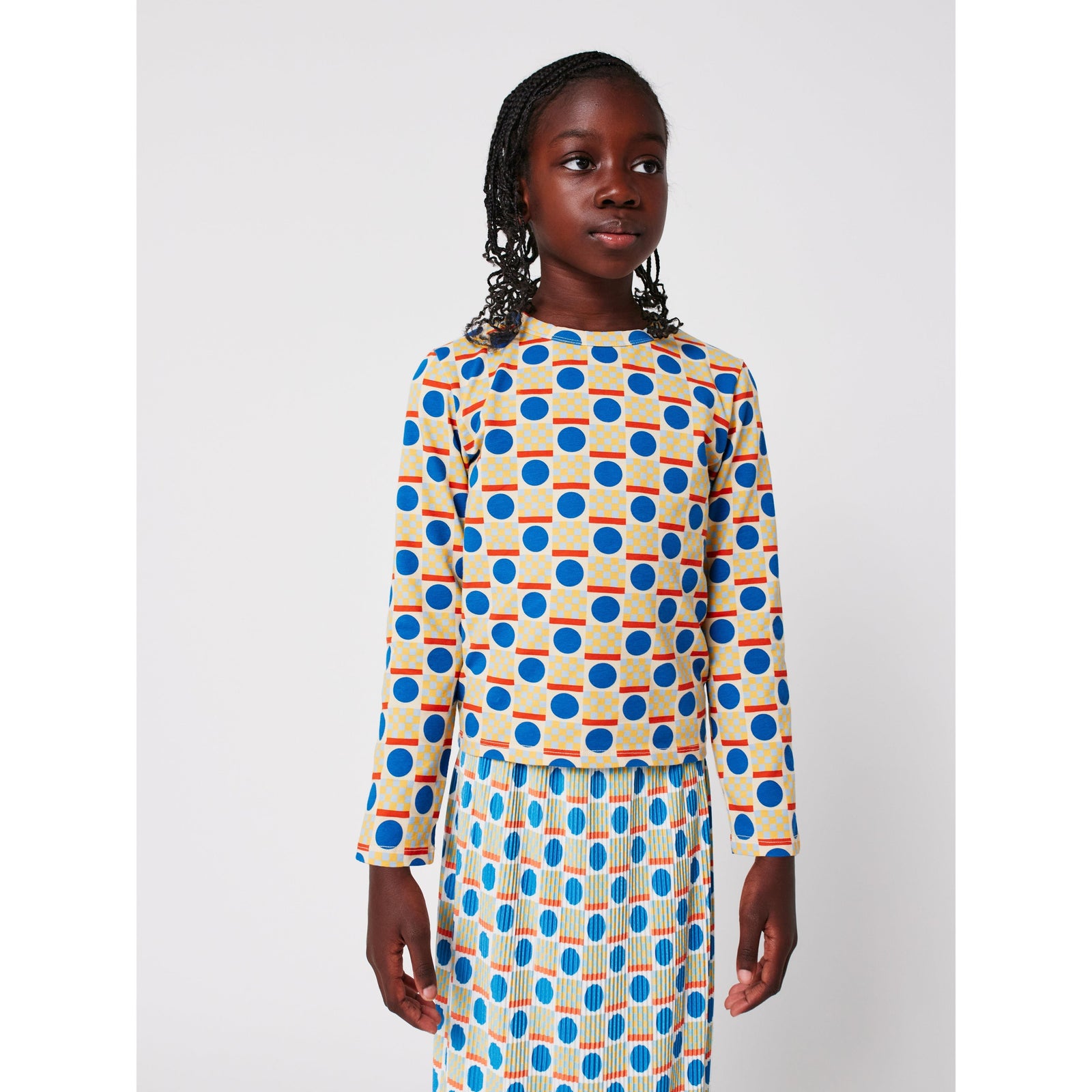 Geometric Scacs All Over T-Shirt