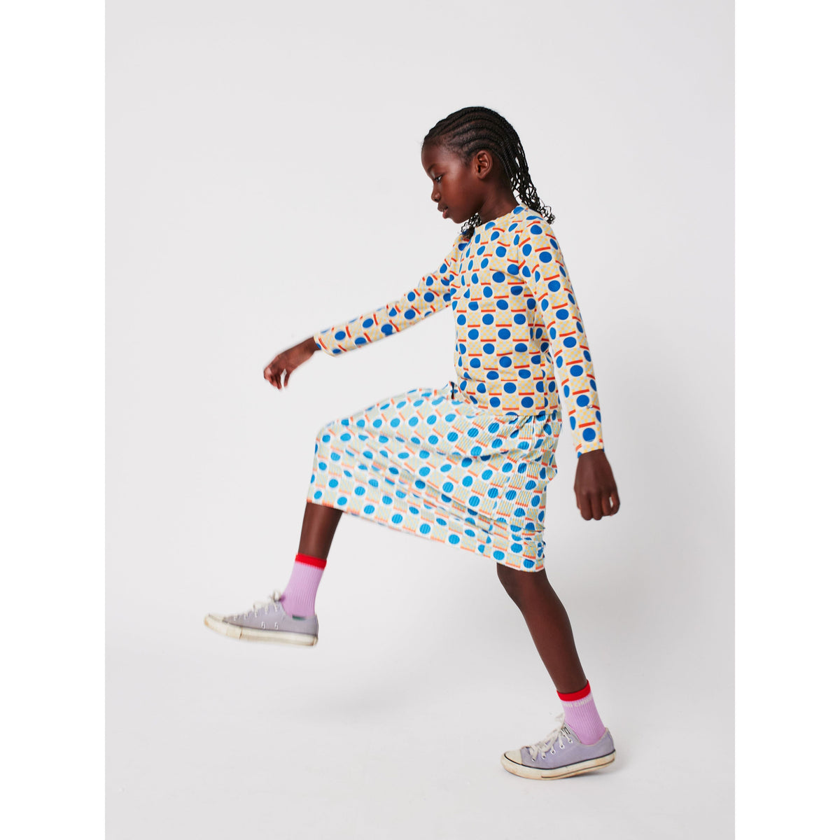 Geometric Scacs All Over T-Shirt