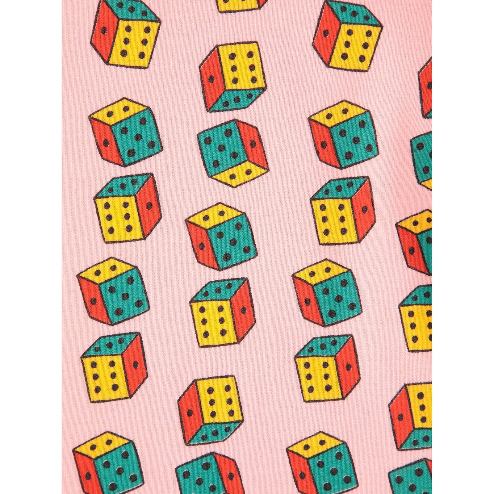 Dices All Over Turtle Neck T-Shirt