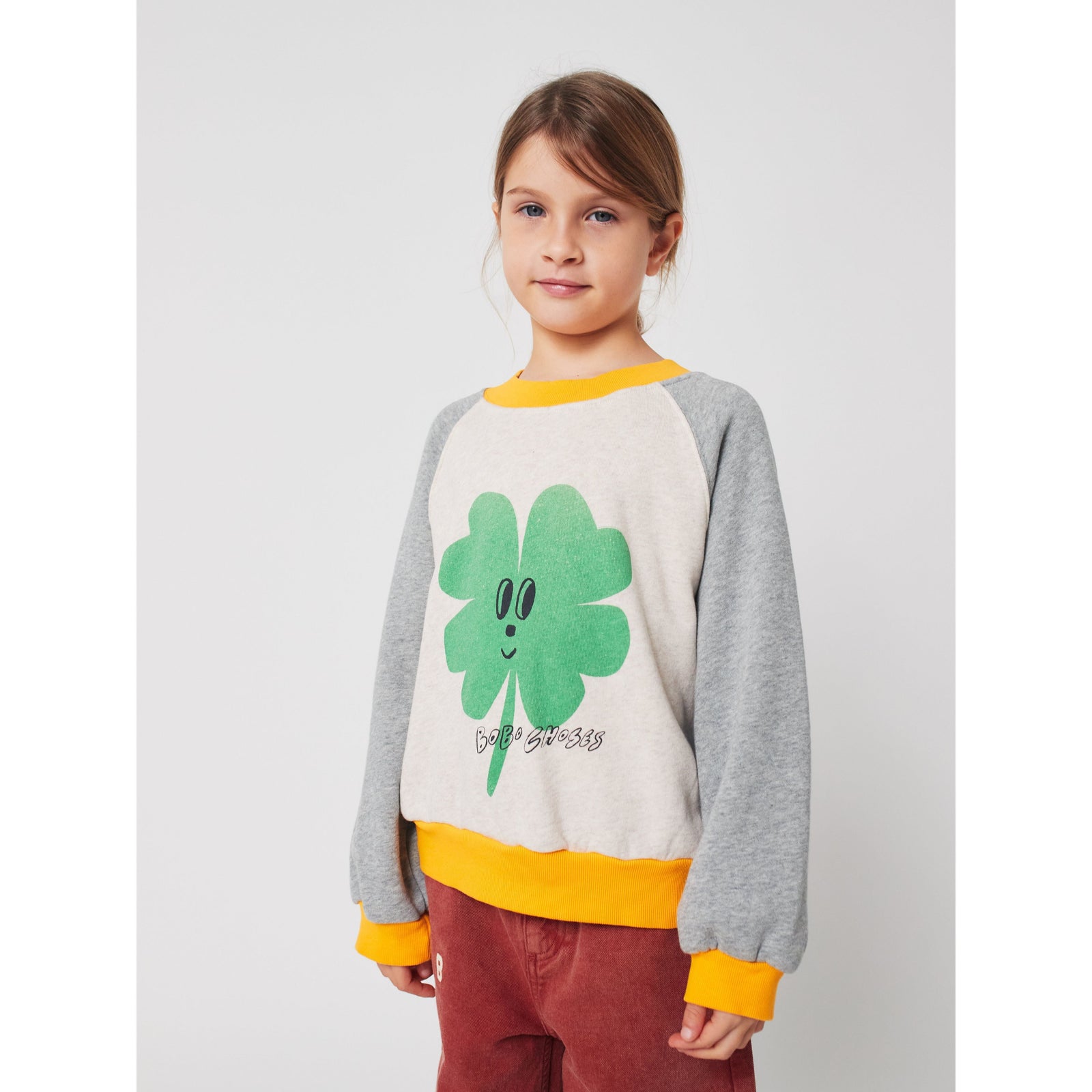 Lucky Clover Ranglan Sweatshirt