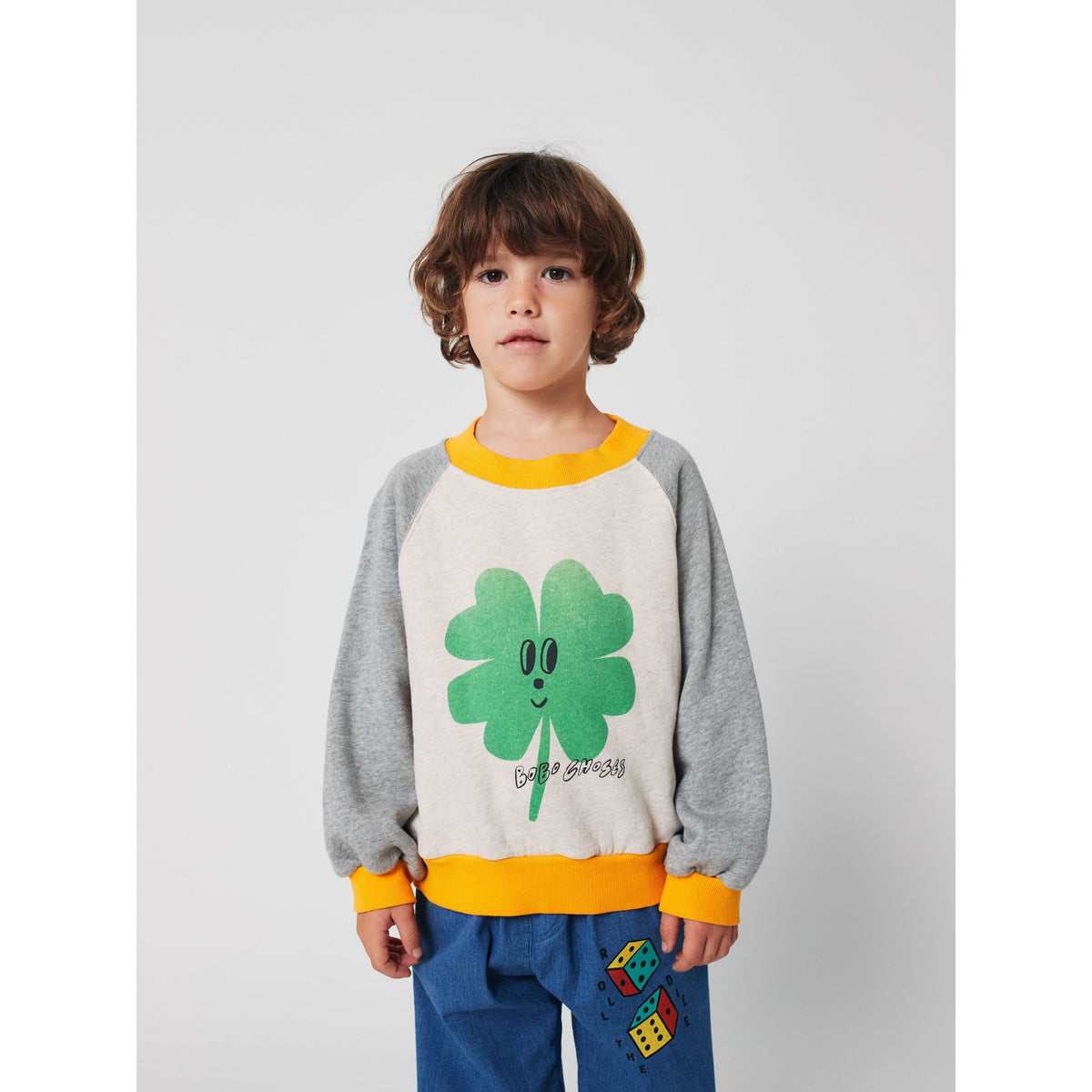 Lucky Clover Ranglan Sweatshirt