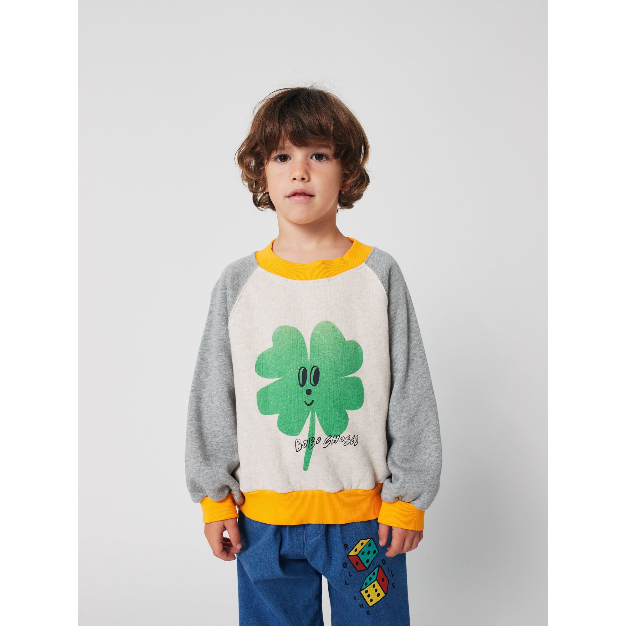 Lucky Clover Ranglan Sweatshirt