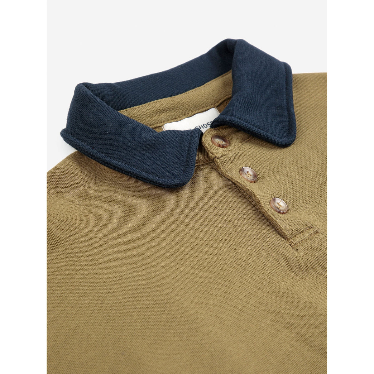 Bobo Choses Polo Sweatshirt - Khaki