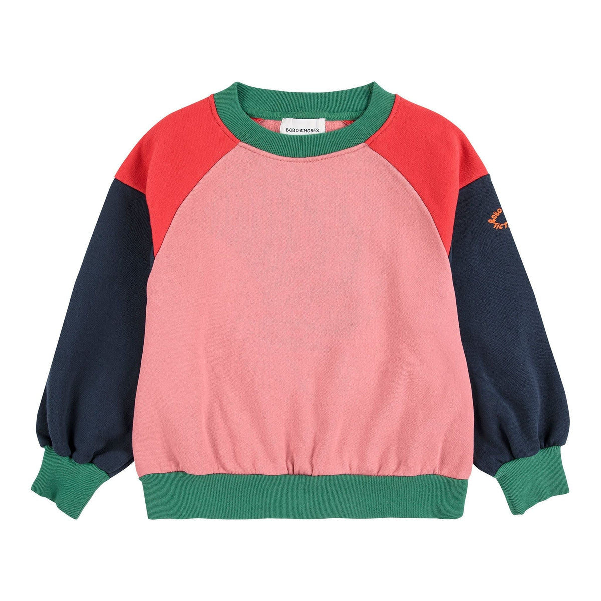 Tic Tac Toe Color Block Sweatshirt