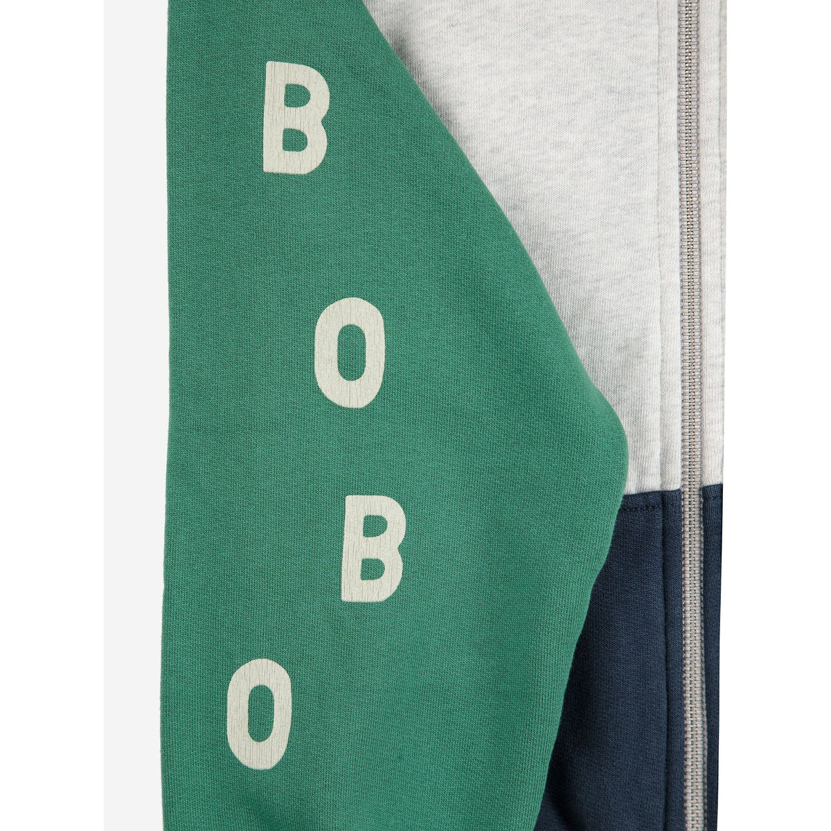 Bobo Choses Color Block Zipped Sweatshirt