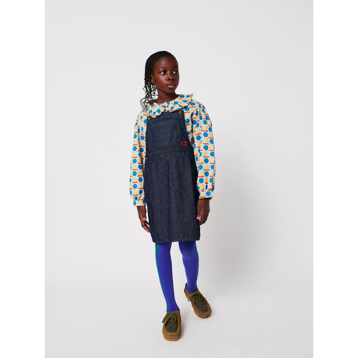 Geometric Scacs All Over Blouse