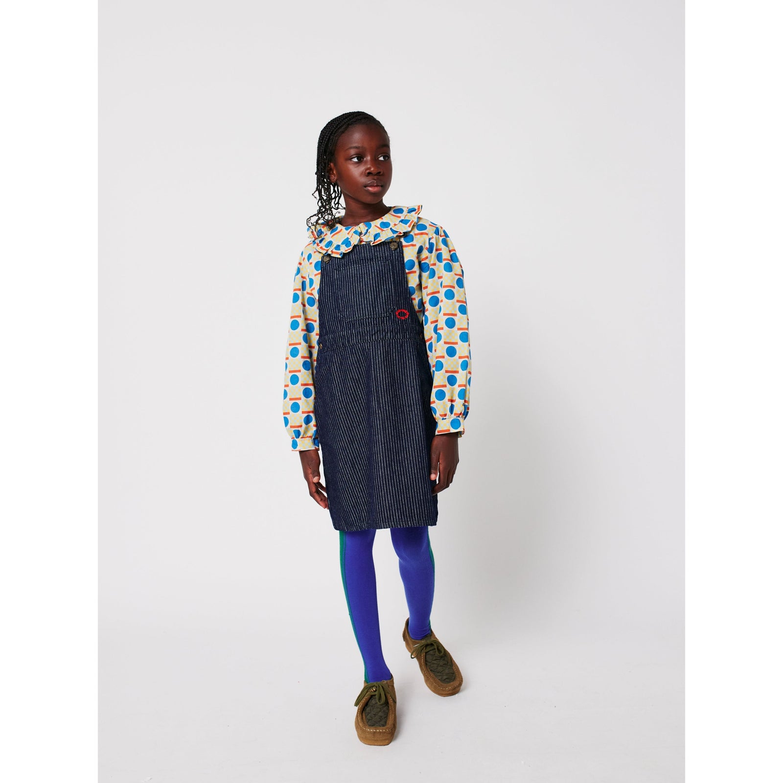 Geometric Scacs All Over Blouse