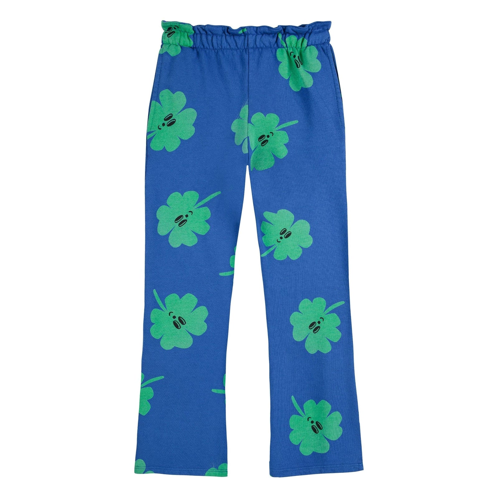 Lucky Clover All Over Flare Jogging Pants