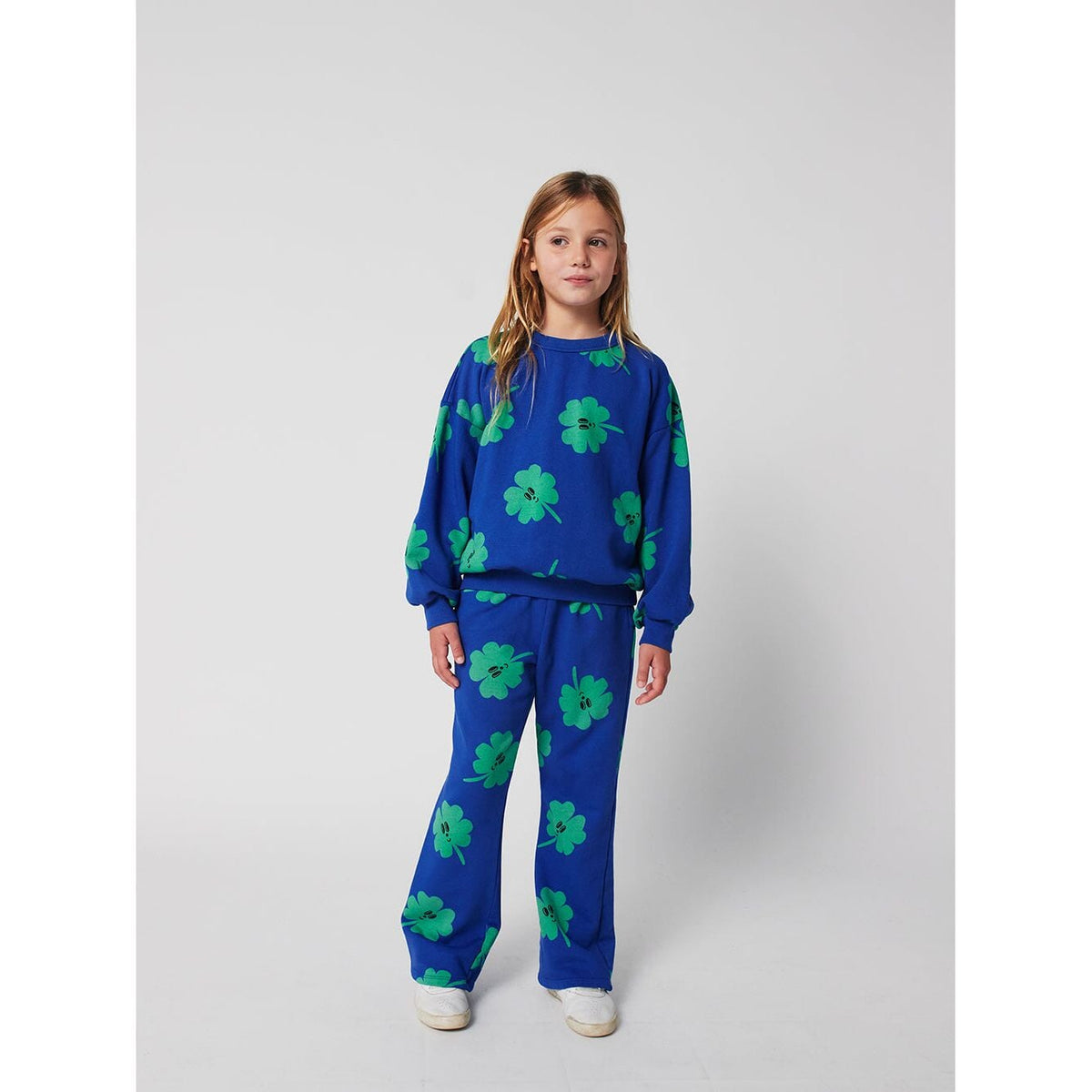 Lucky Clover All Over Flare Jogging Pants