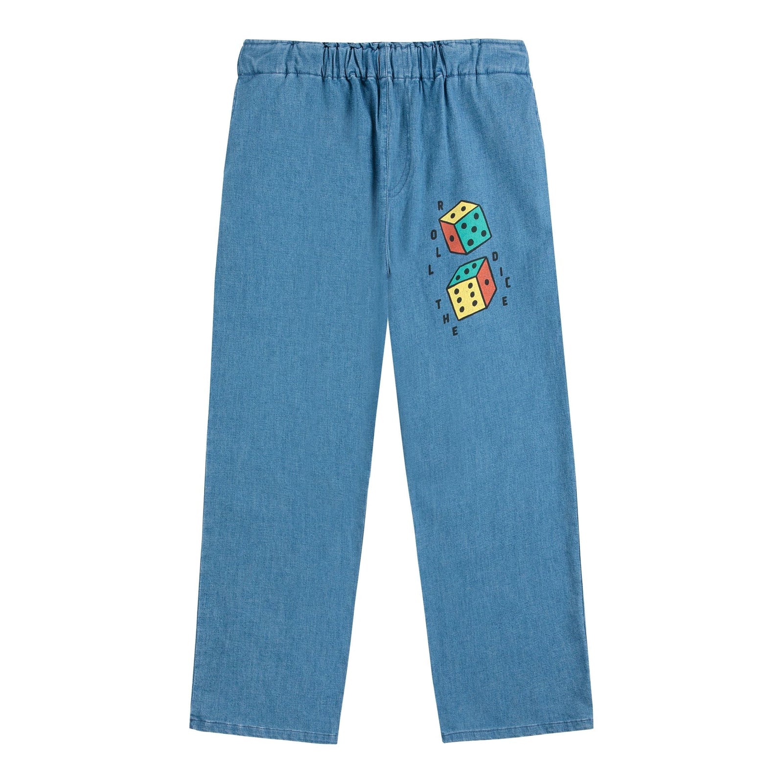 Roll The Dice Light Denim Pants