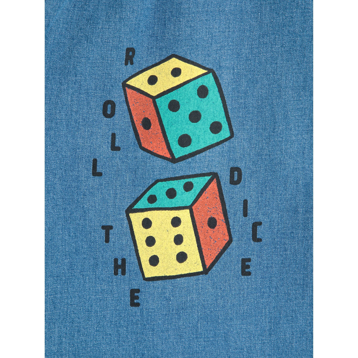 Roll The Dice Light Denim Pants