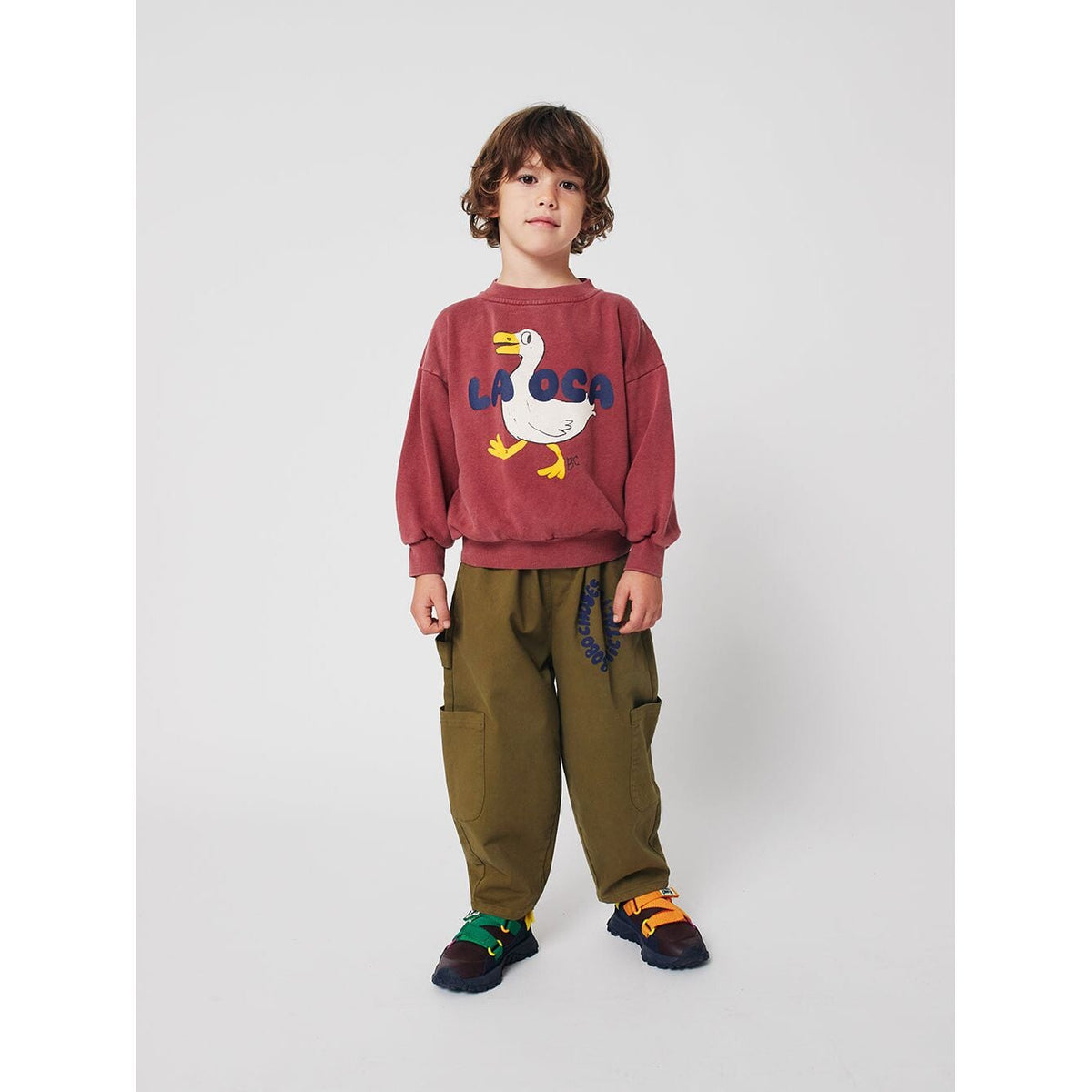 Tic Tac Toe Woven Cargo Pants