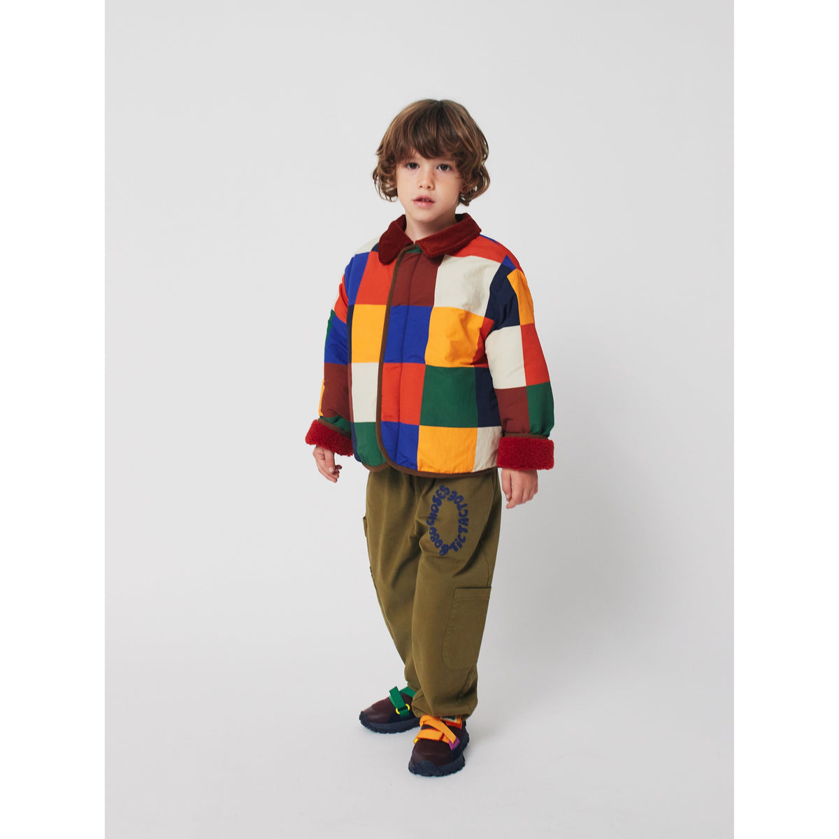 Tic Tac Toe Woven Cargo Pants