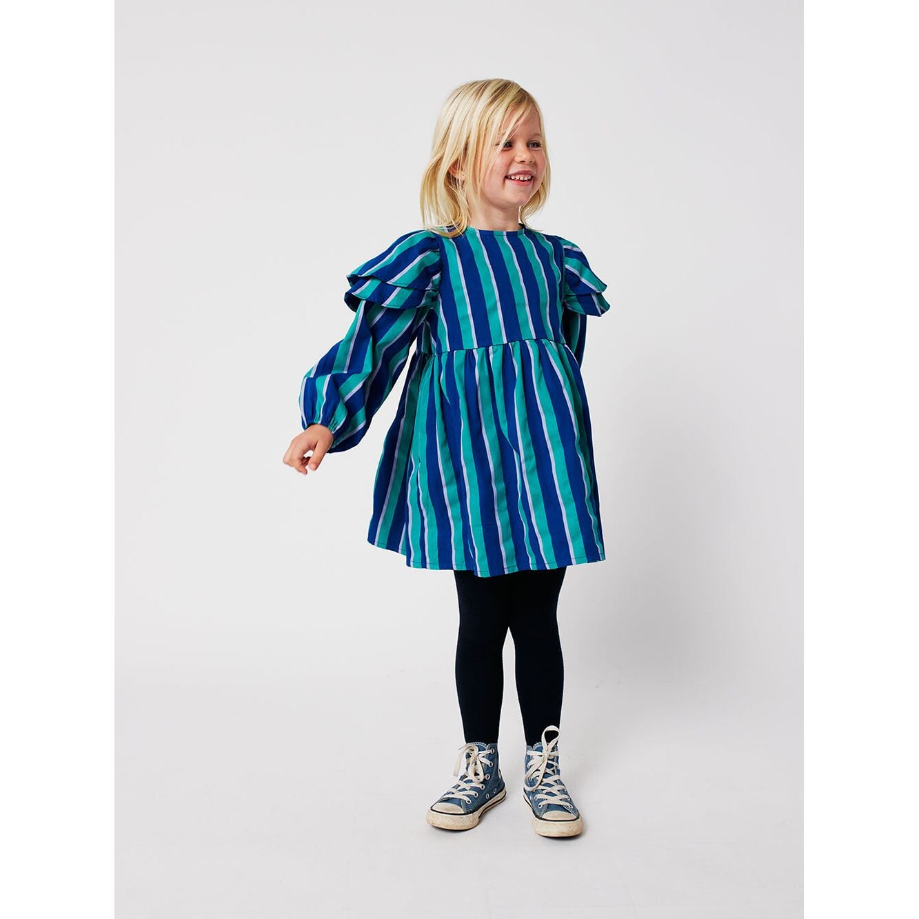 Striped Woven Dress