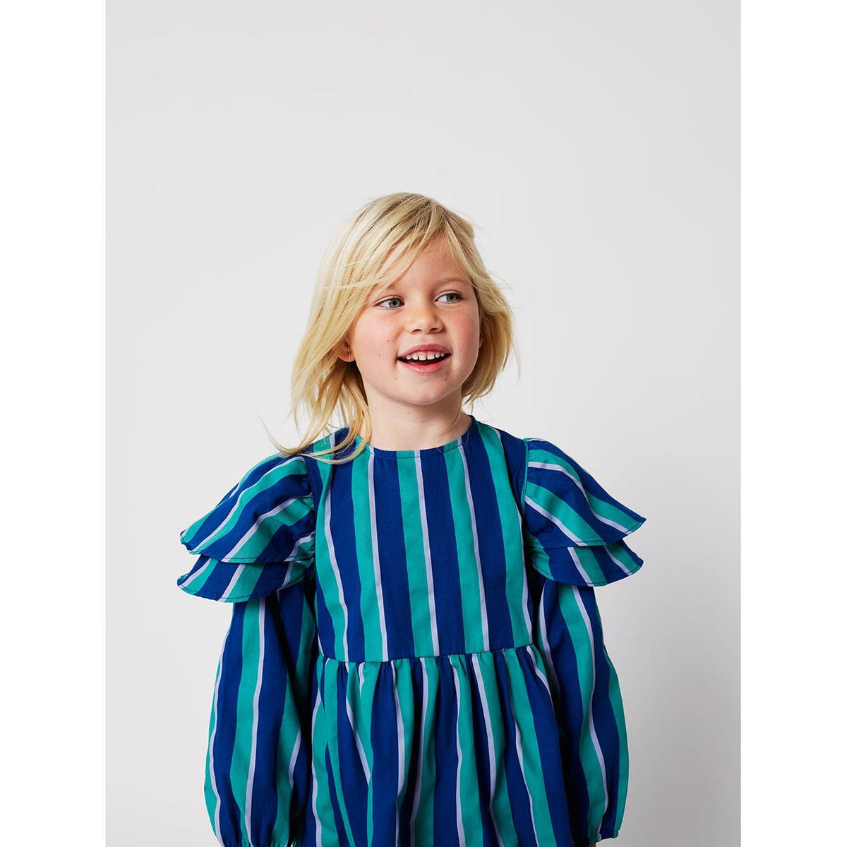 Striped Woven Dress